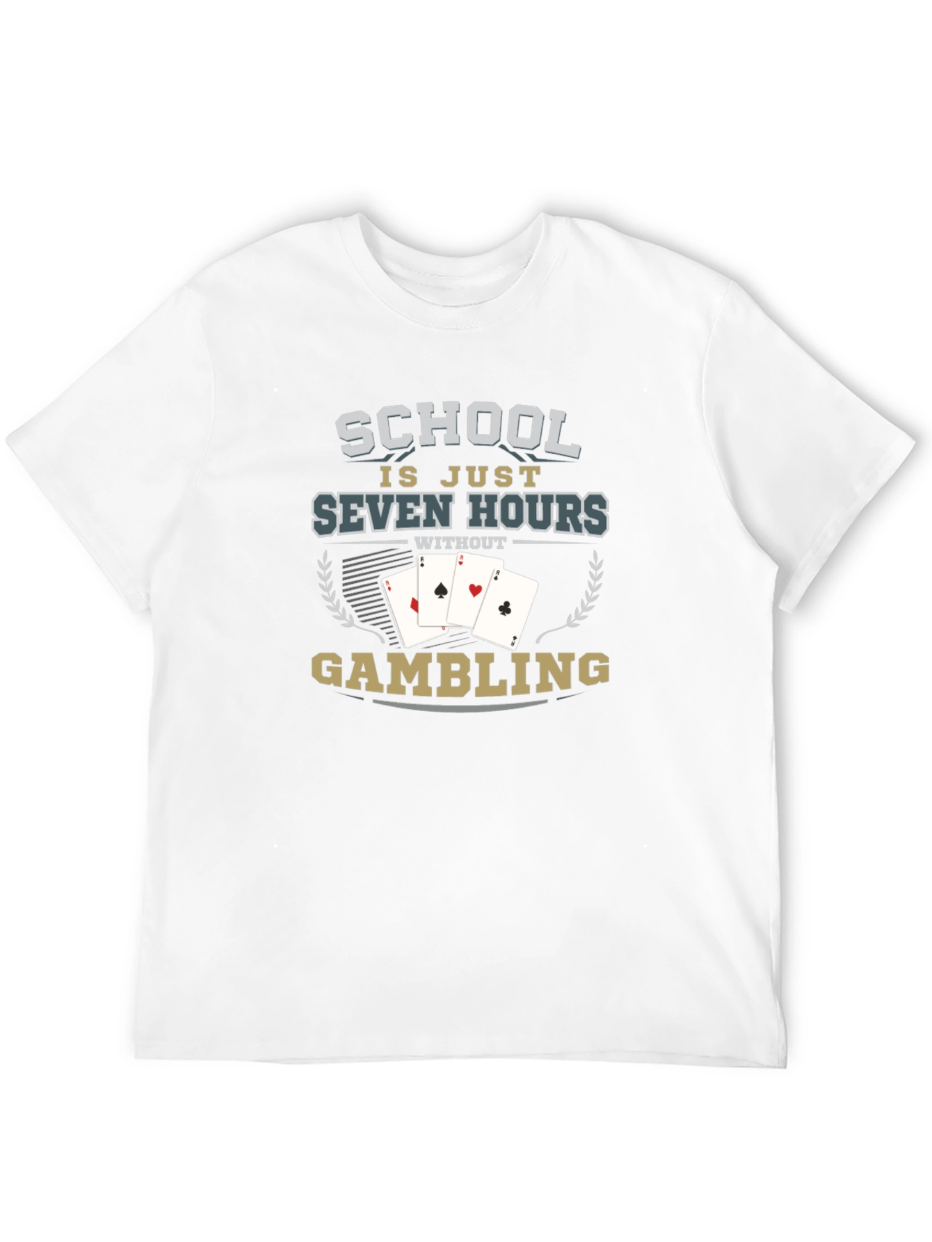 Black School is Just Seven Hours T-Shirt view 12