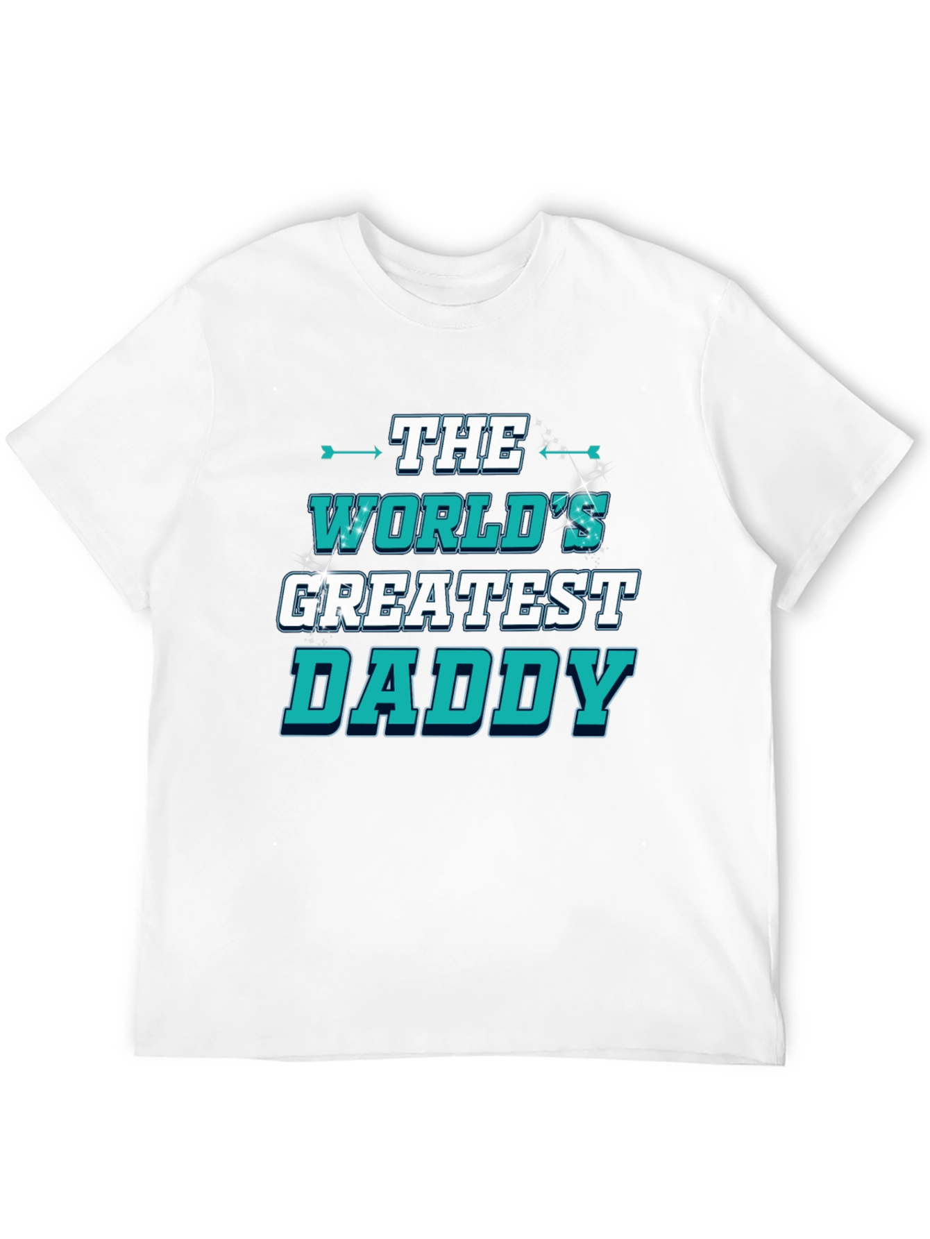 Black World's Greatest Daddy T-Shirt - Gift for Dad view 12
