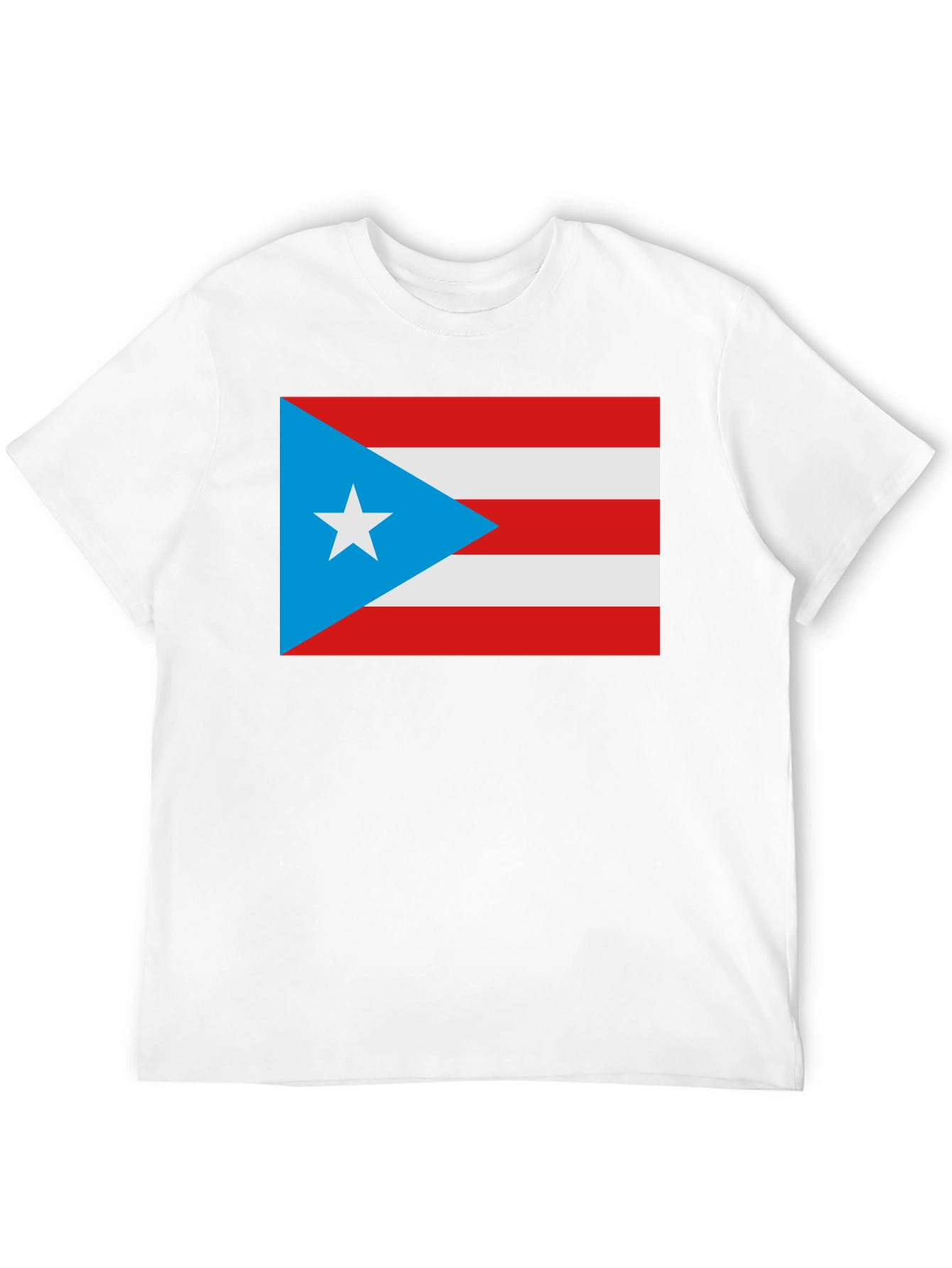 Black Puerto Rico Flag T-Shirt - Pride & Style view 12