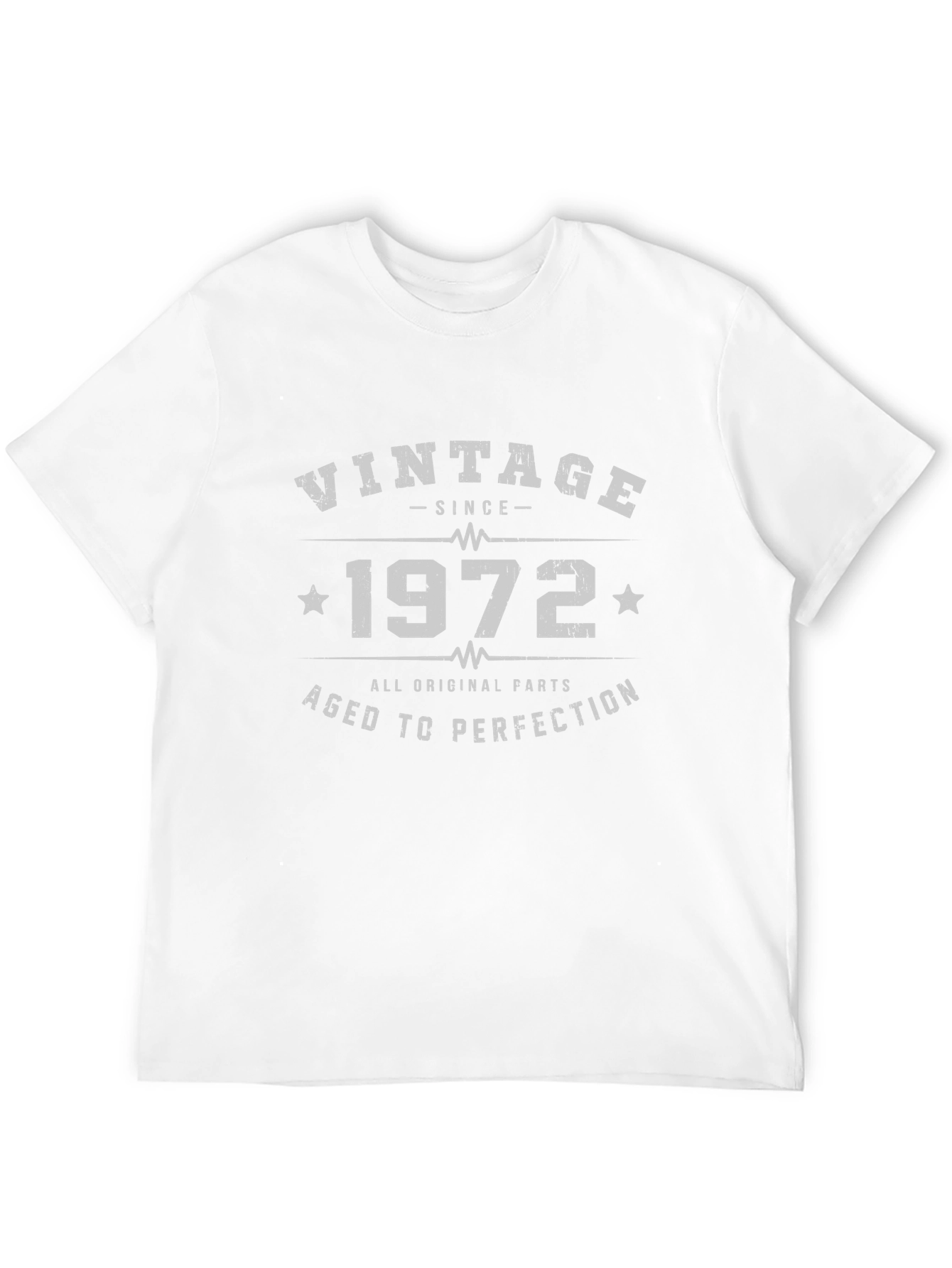 Black Vintage Since 1972 T-Shirt - Aged To Perfection view 12