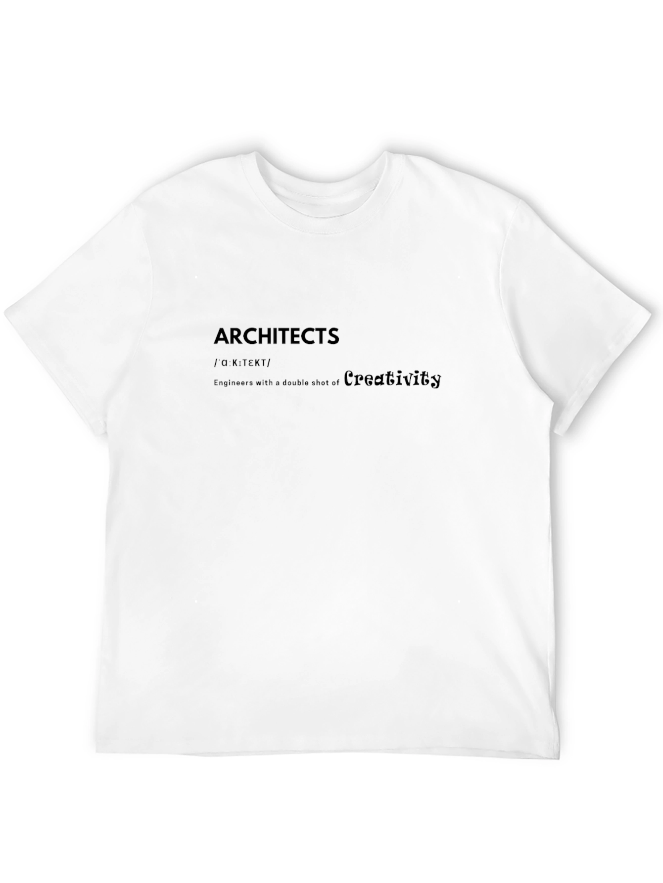 Black Architects Definition T-Shirt - Creativity Design view 12