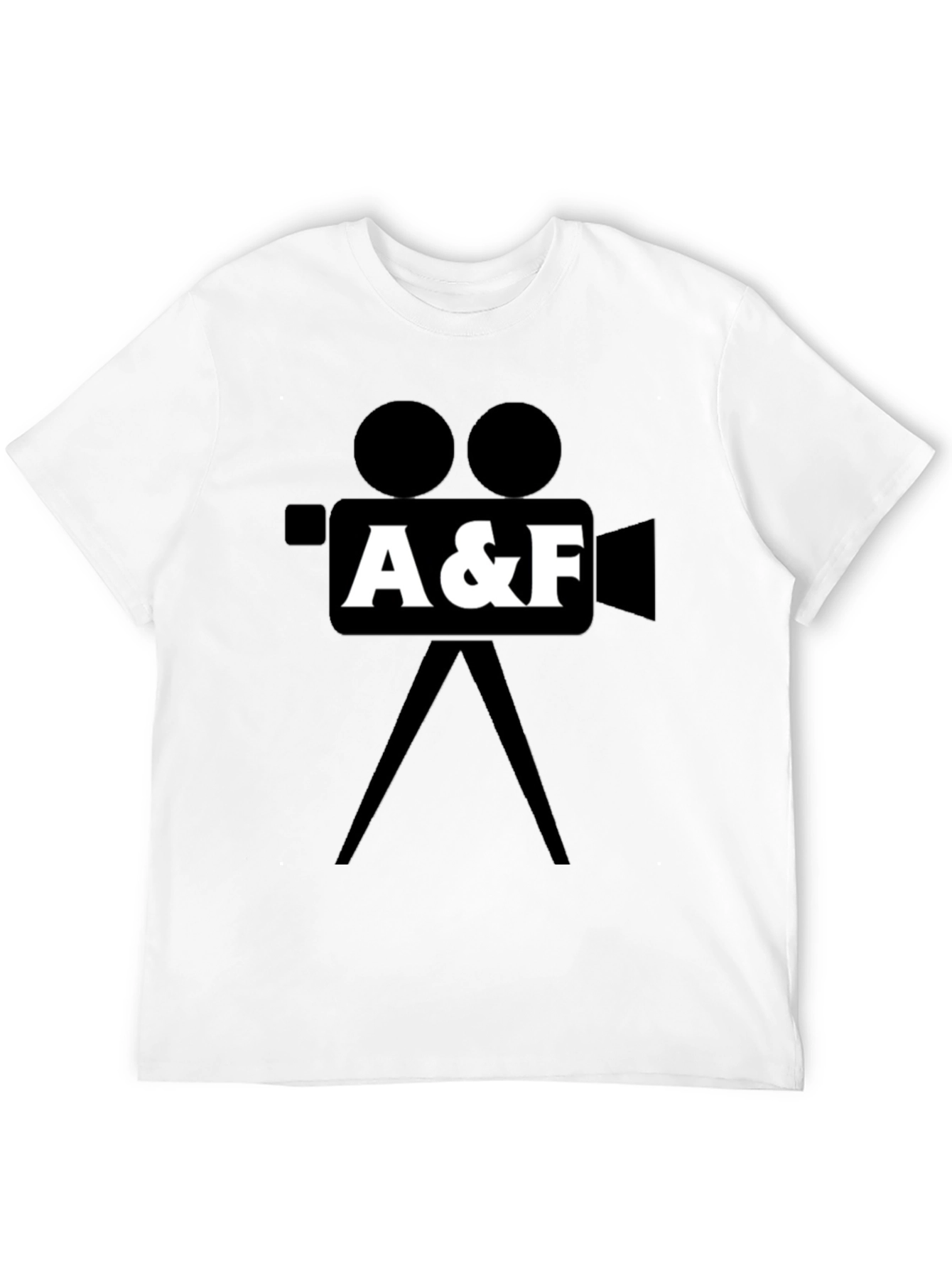 Black A&F Camera Graphic T-Shirt - Black view 12