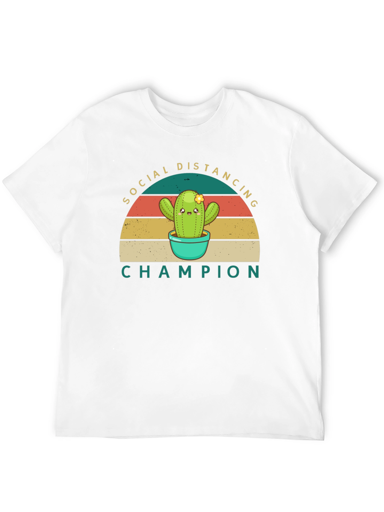Black Social Distancing Champion Graphic Tee view 12