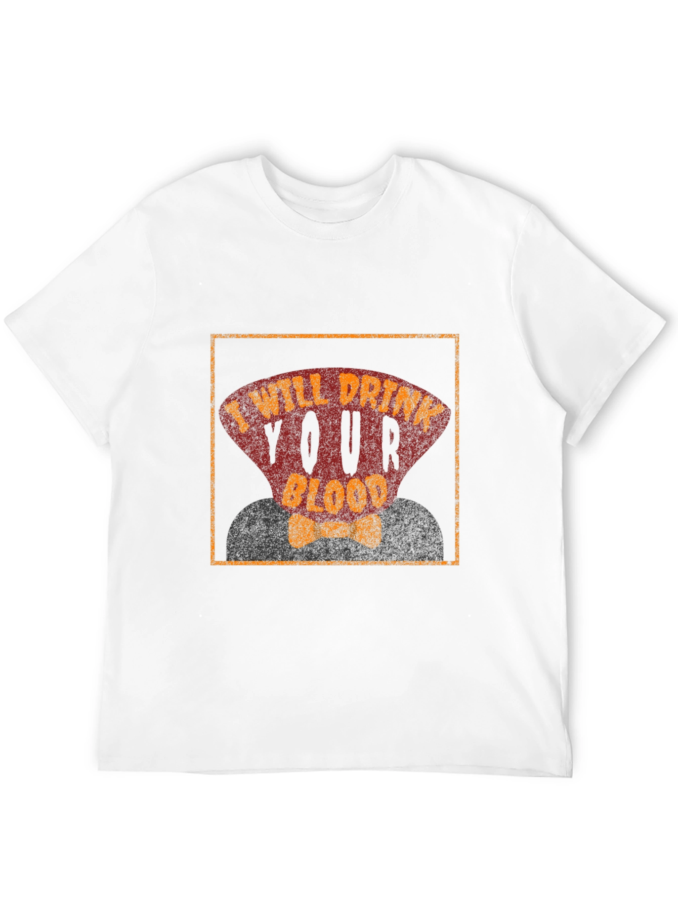 Black I Will Drink Your Blood T-Shirt view 12