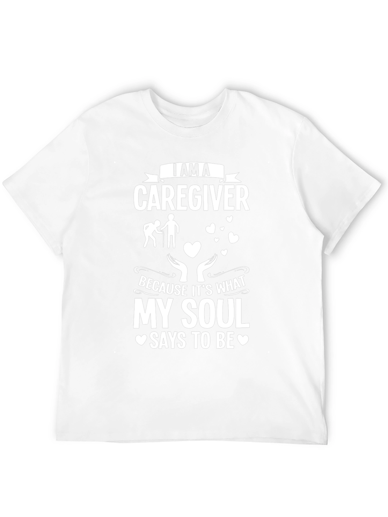 Black Caregiver T-Shirt - Soul Says To Be view 12