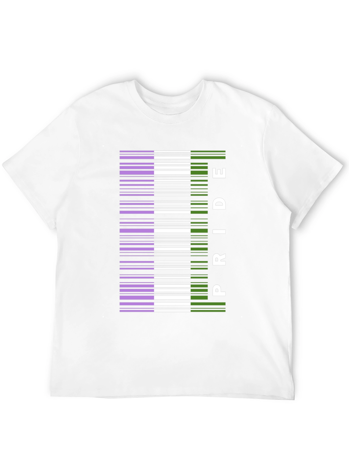 Pride Barcode Graphic Tee - Black - 12