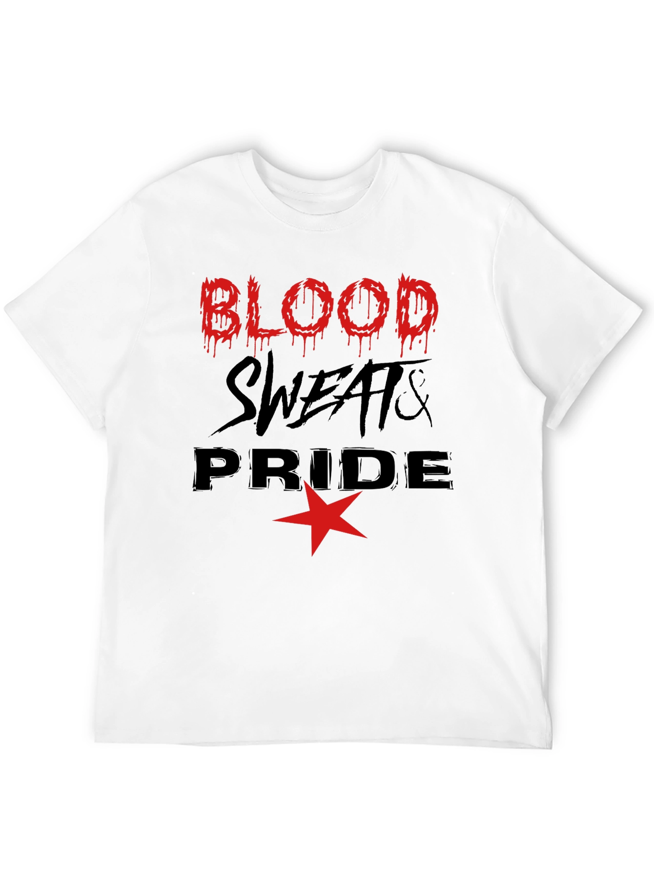 Black Blood Sweats & Pride Graphic Tee view 12