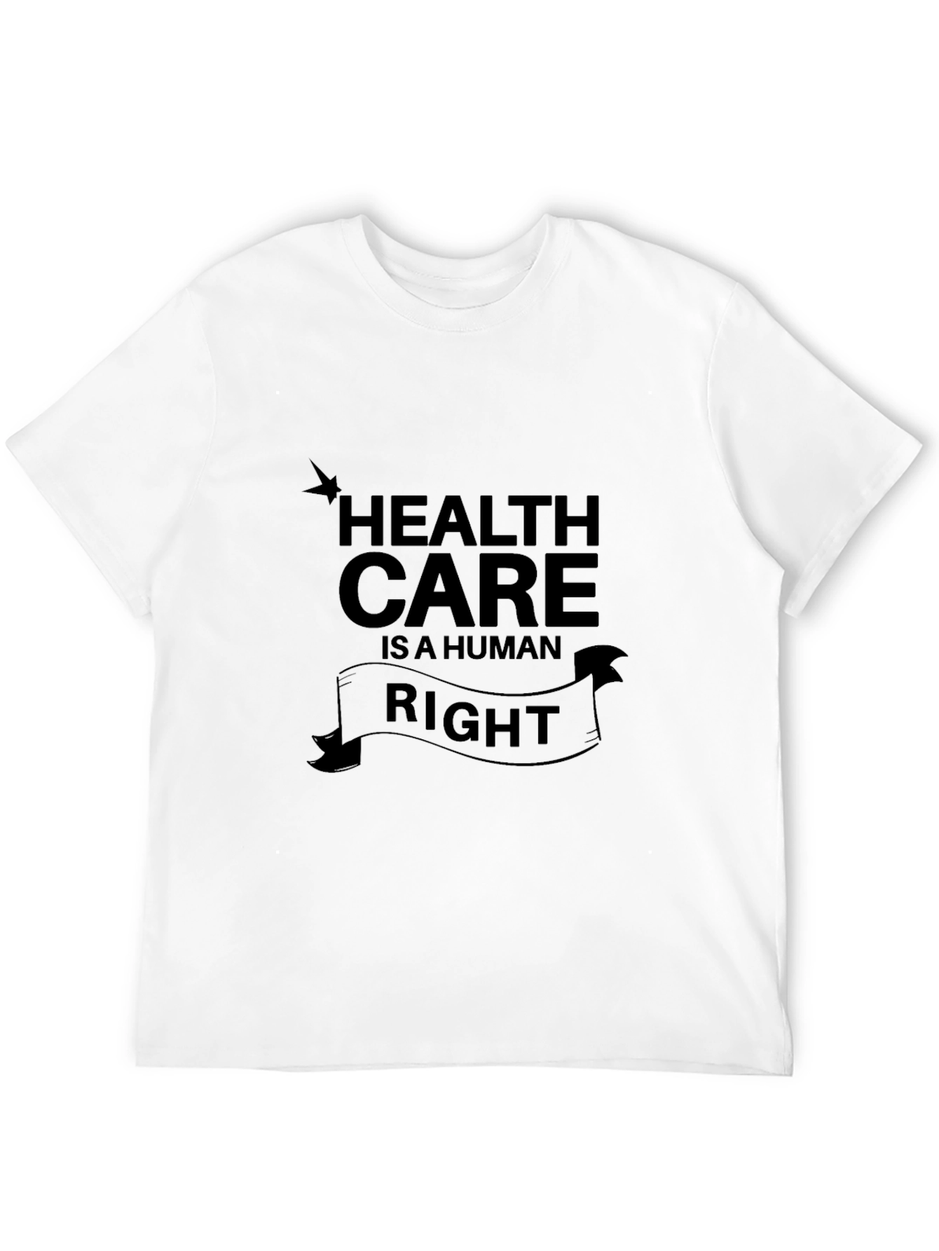 Black Health Care is a Human Right Graphic T-Shirt view 12