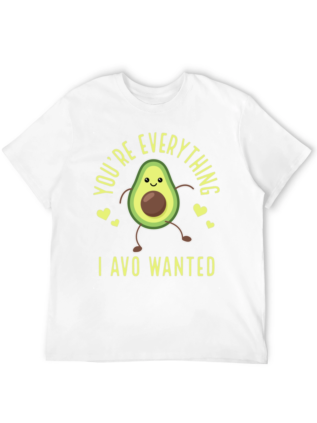 Black Avocado Everything I Avo Wanted Funny Pun T-Shirt view 12