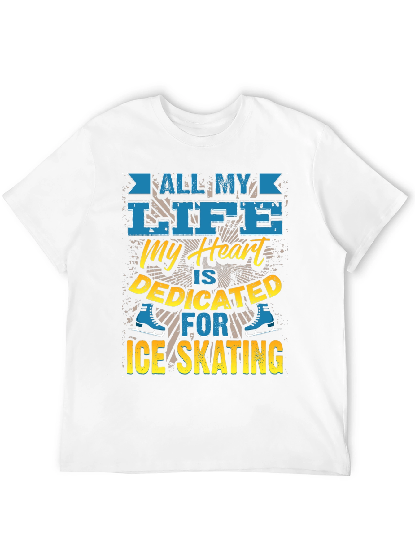Ice Skating Devotion Graphic Tee - All My Life - 12