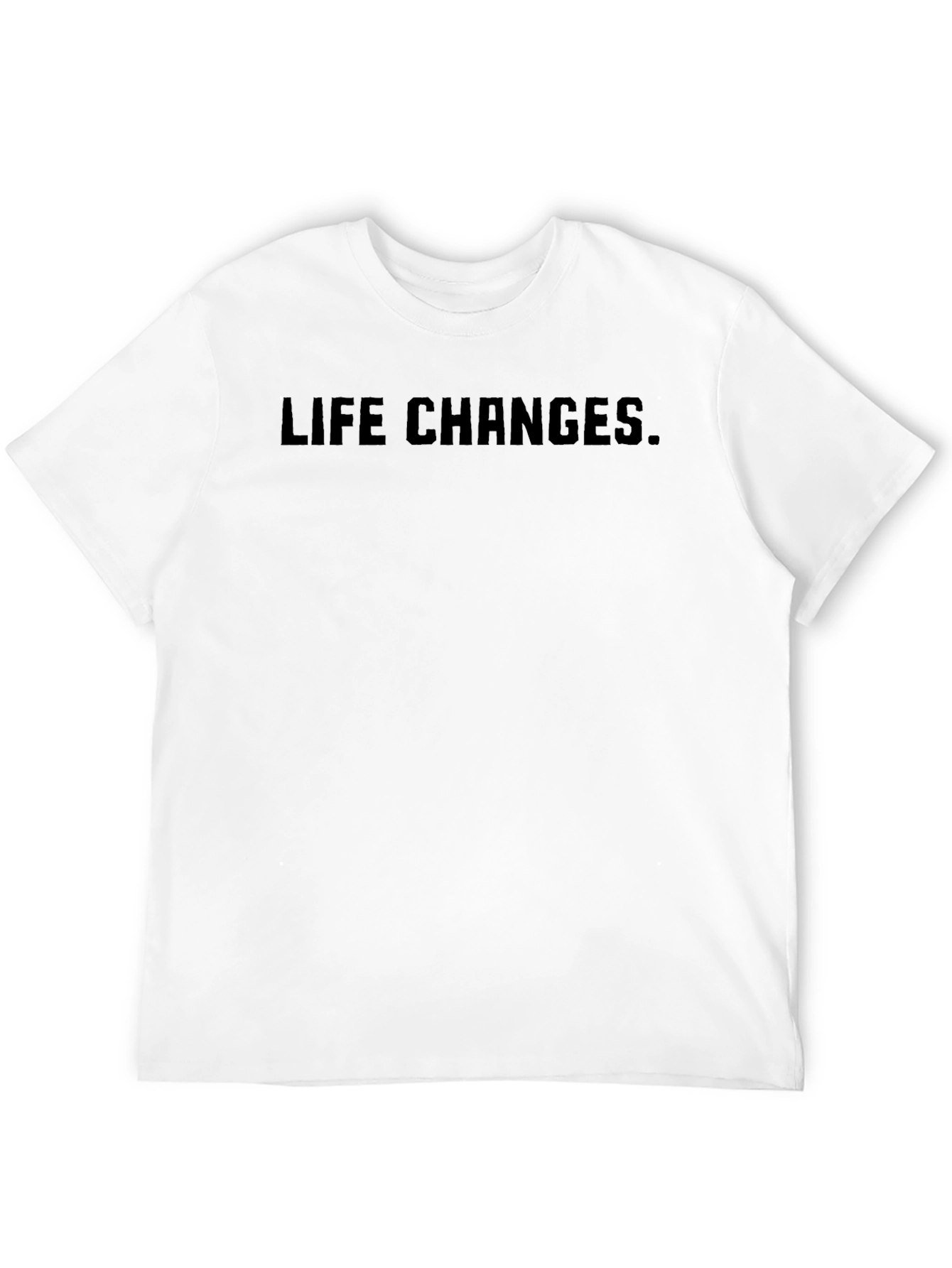 Black Life Changes Black T-Shirt view 12