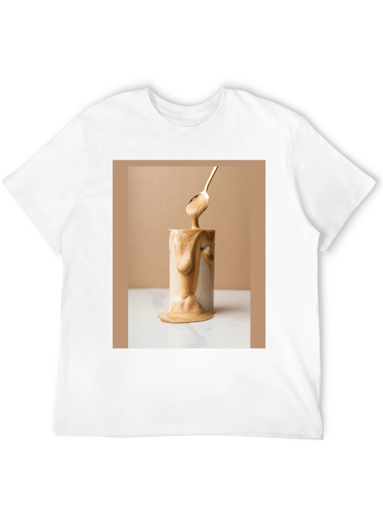 Black Coffee Cream T-Shirt - Stylish Unisex Tee view 12