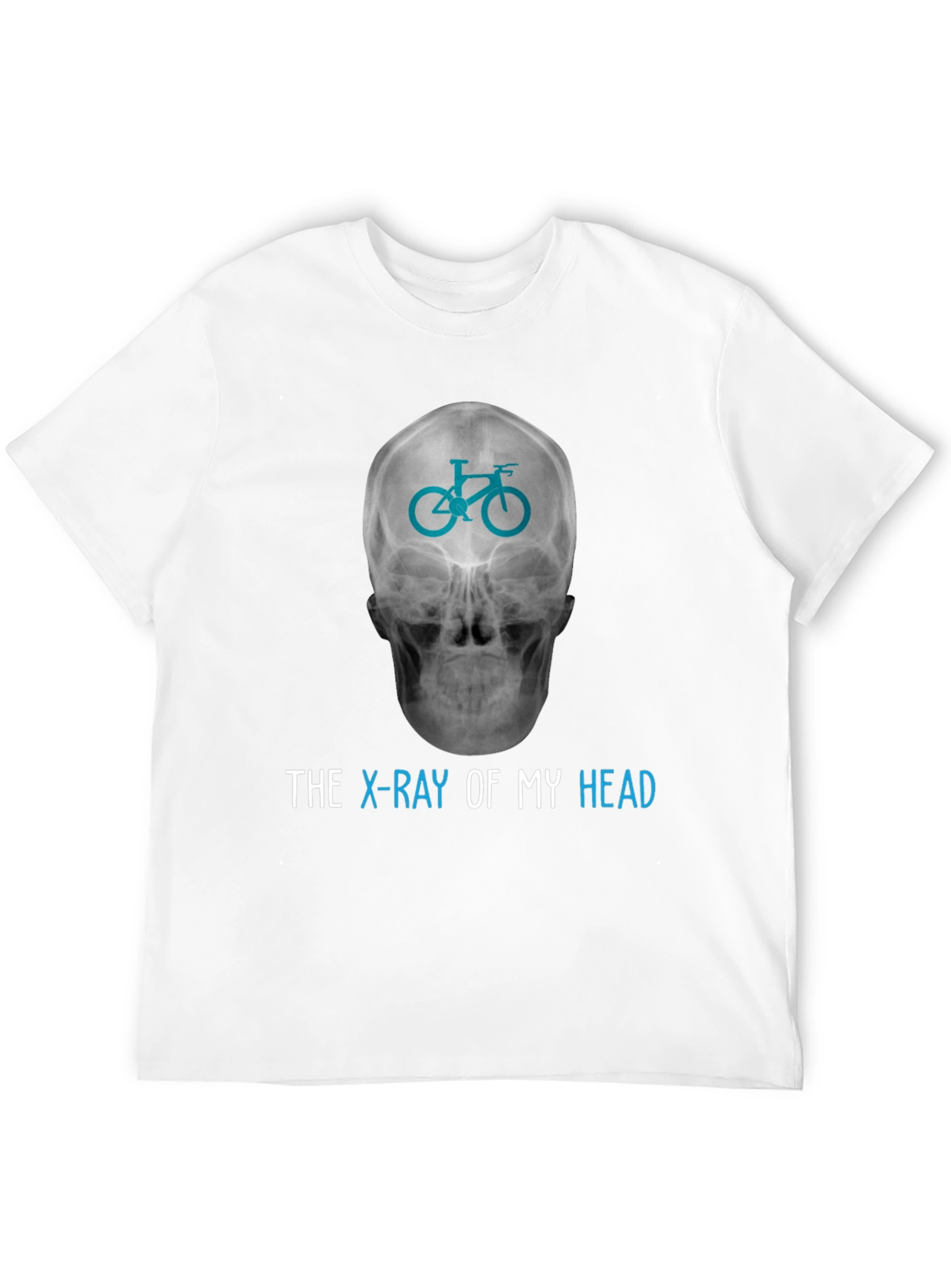 Black Bike X-Ray T-Shirt - Cycle on the Brain view 12