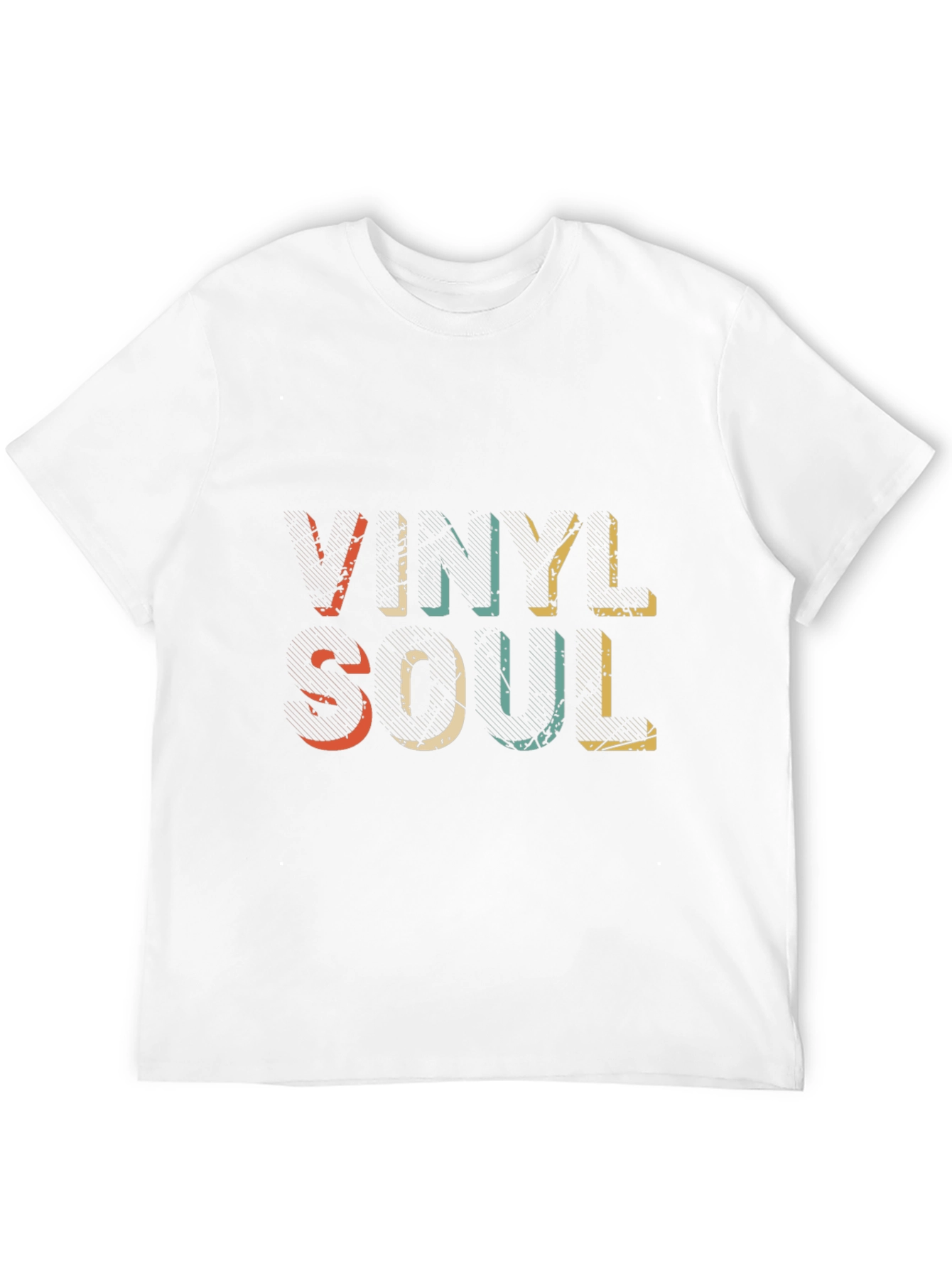Black Vinyl Soul Graphic Tee - Retro Music Lover T-Shirt view 12