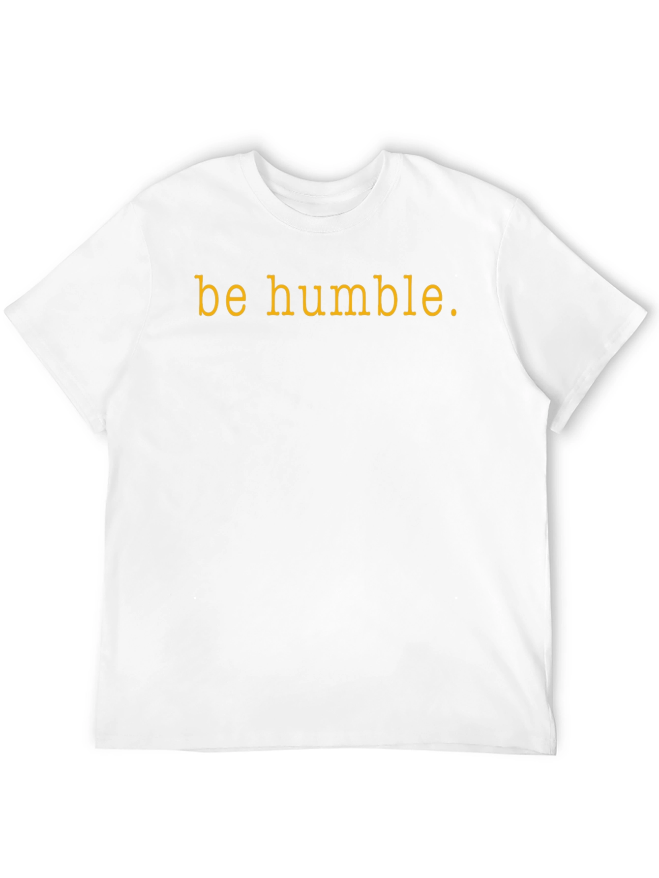 Black Be Humble Graphic Tee - Black Cotton T-Shirt view 12