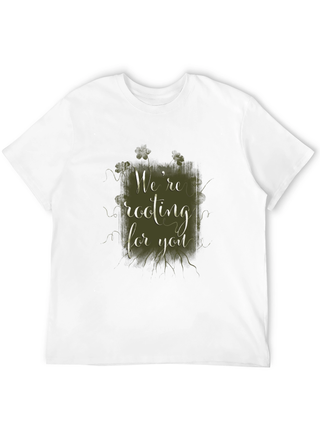 Black We're Rooting for You Graphic Tee view 12