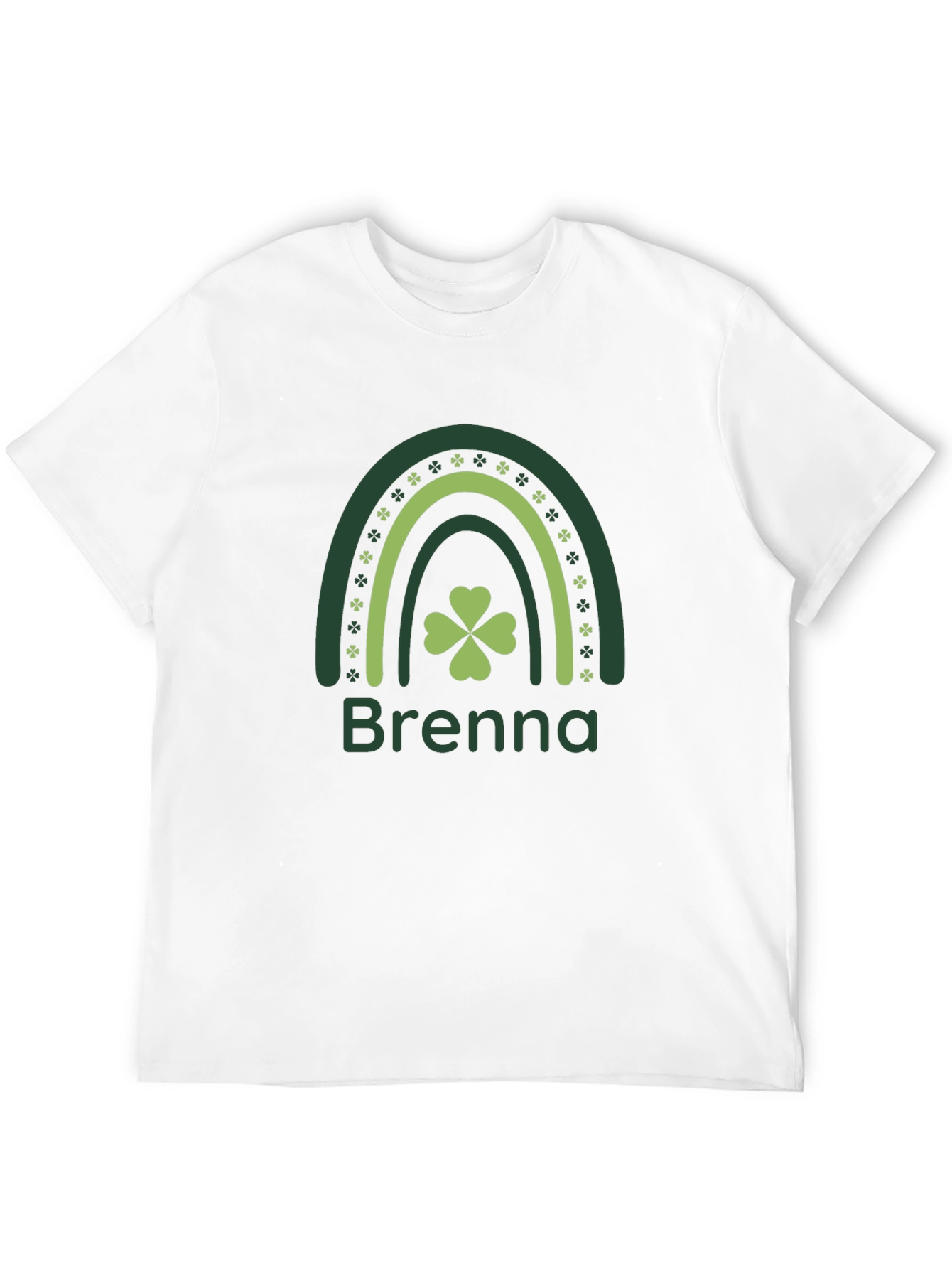 Black Brenna St. Patrick's Day Rainbow Shirt view 12