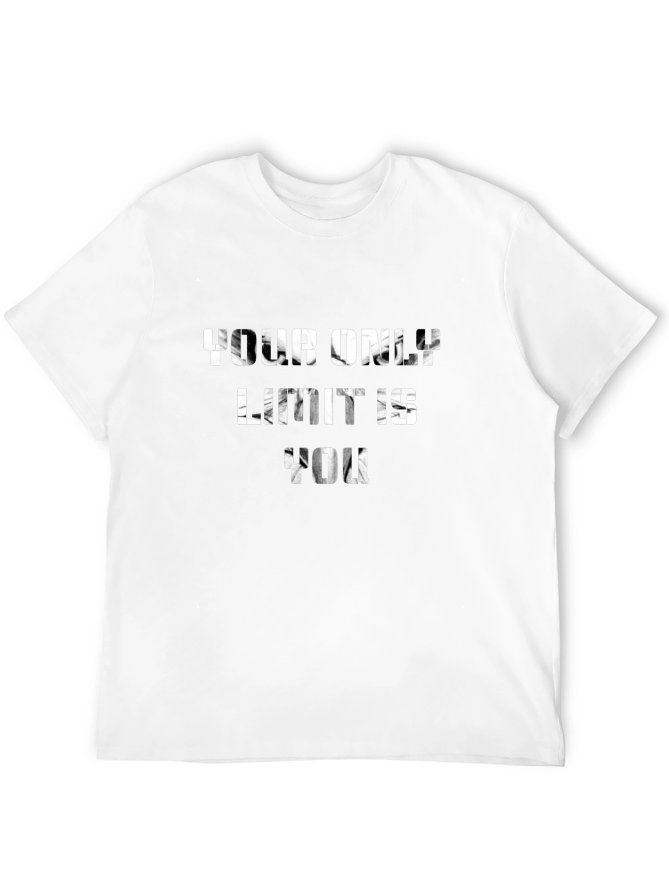 Black Your Only Limit Is You - Black T-Shirt view 12