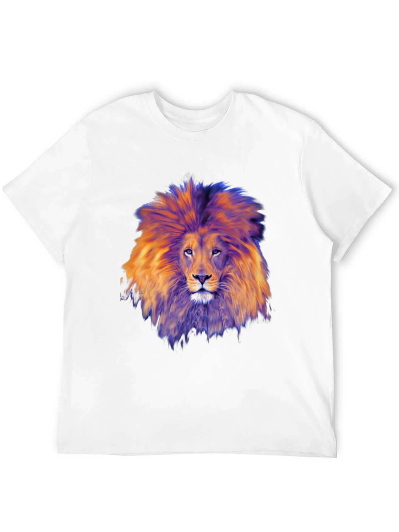 Black Lion Graphic Black T-Shirt view 12