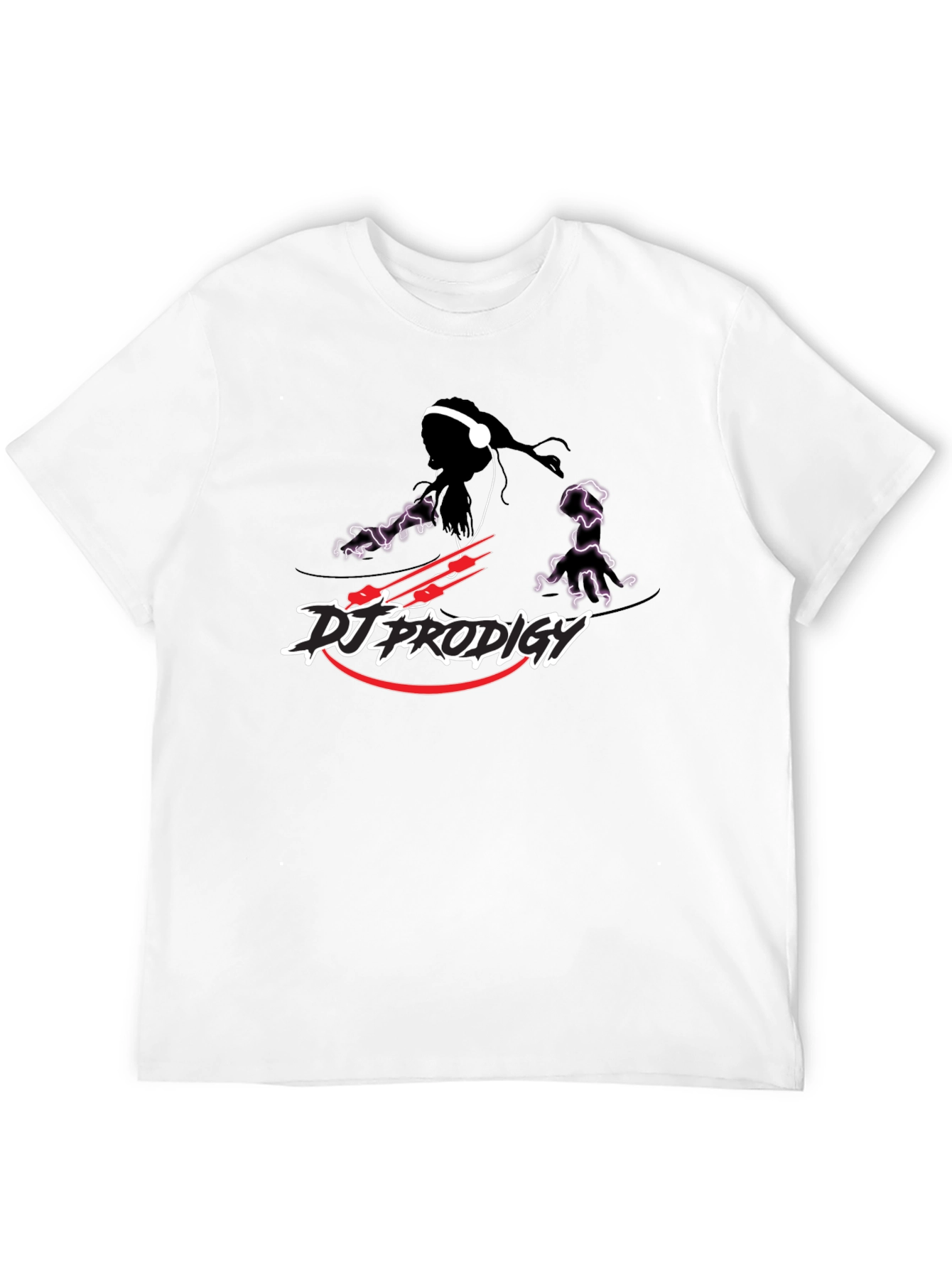 Black DJ Prodigy Graphic T-Shirt - Black view 12