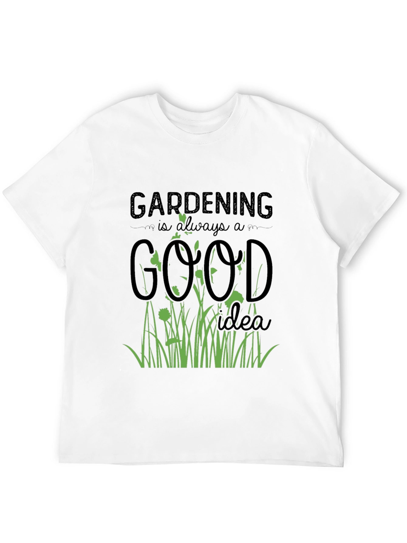 Black Gardening Is Always a Good Idea Graphic Tee view 12