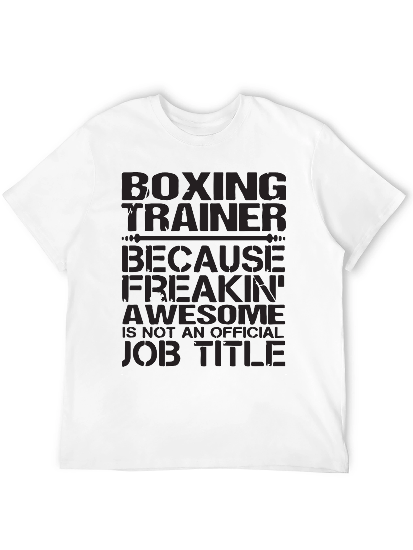 Black Boxing Trainer Graphic T-Shirt view 12