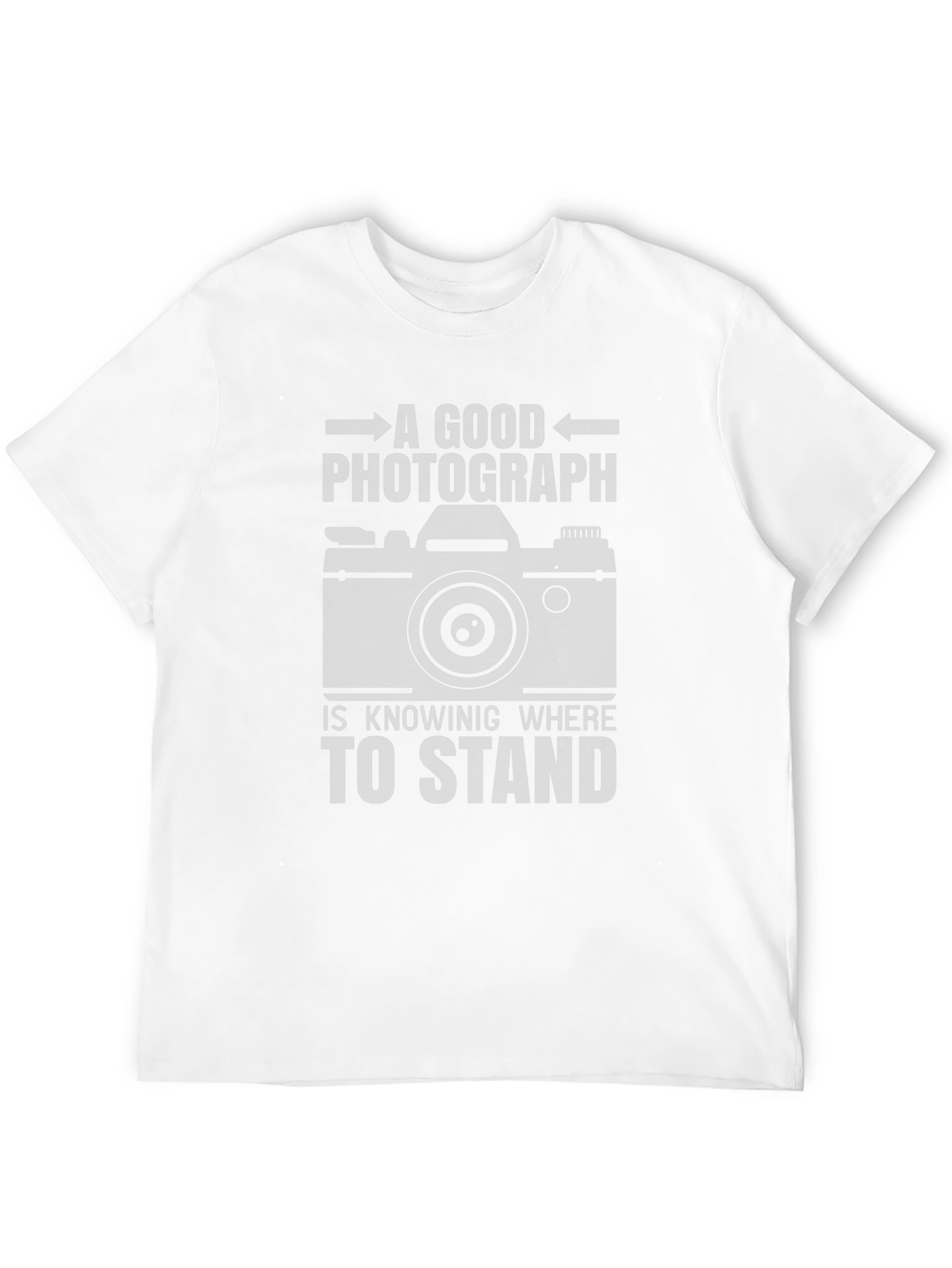 Black Photographer T-Shirt: A Good Photograph view 12