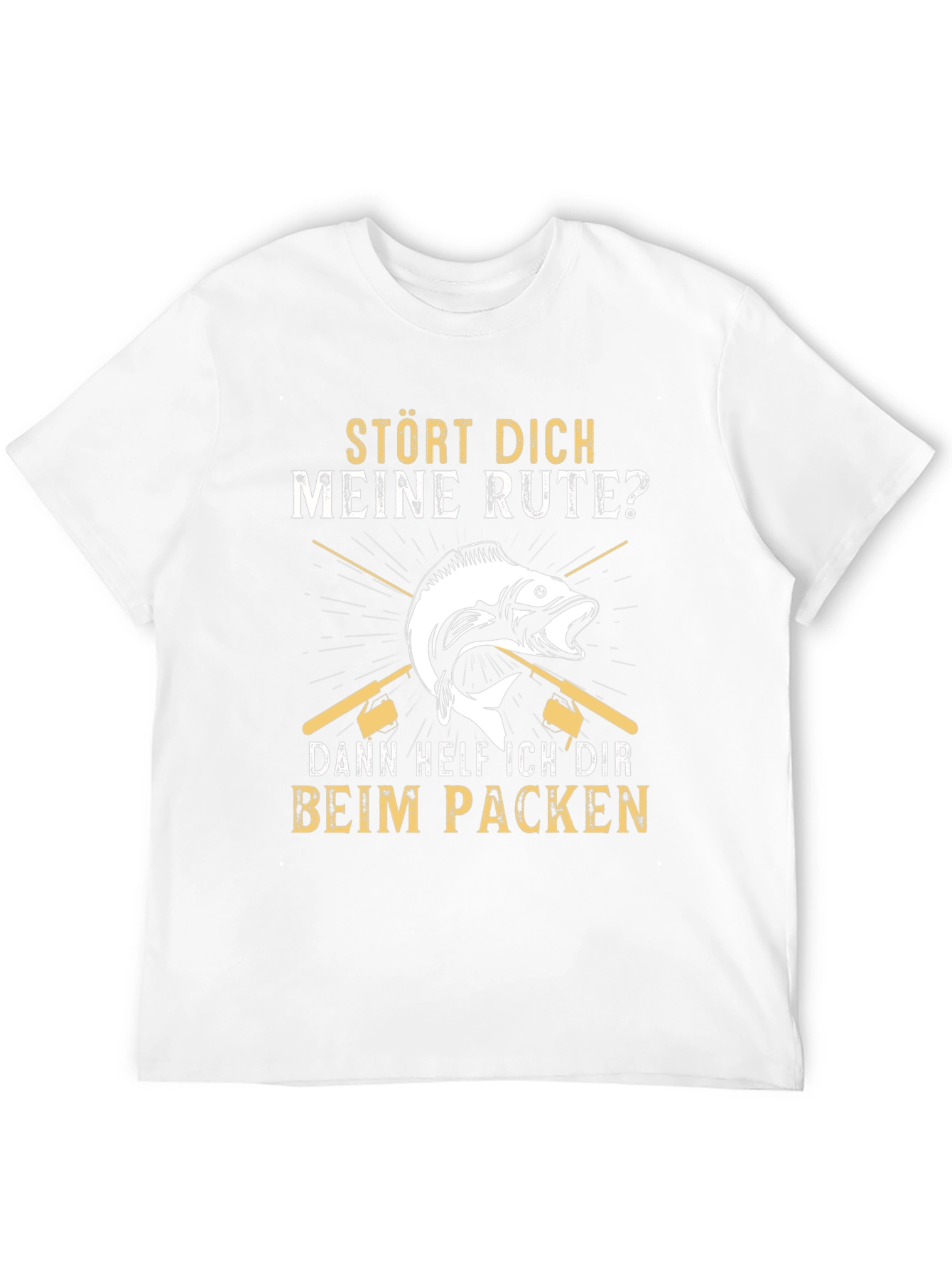 Funny Fishing T-Shirt - Stört Dich Meine Rute? - 12