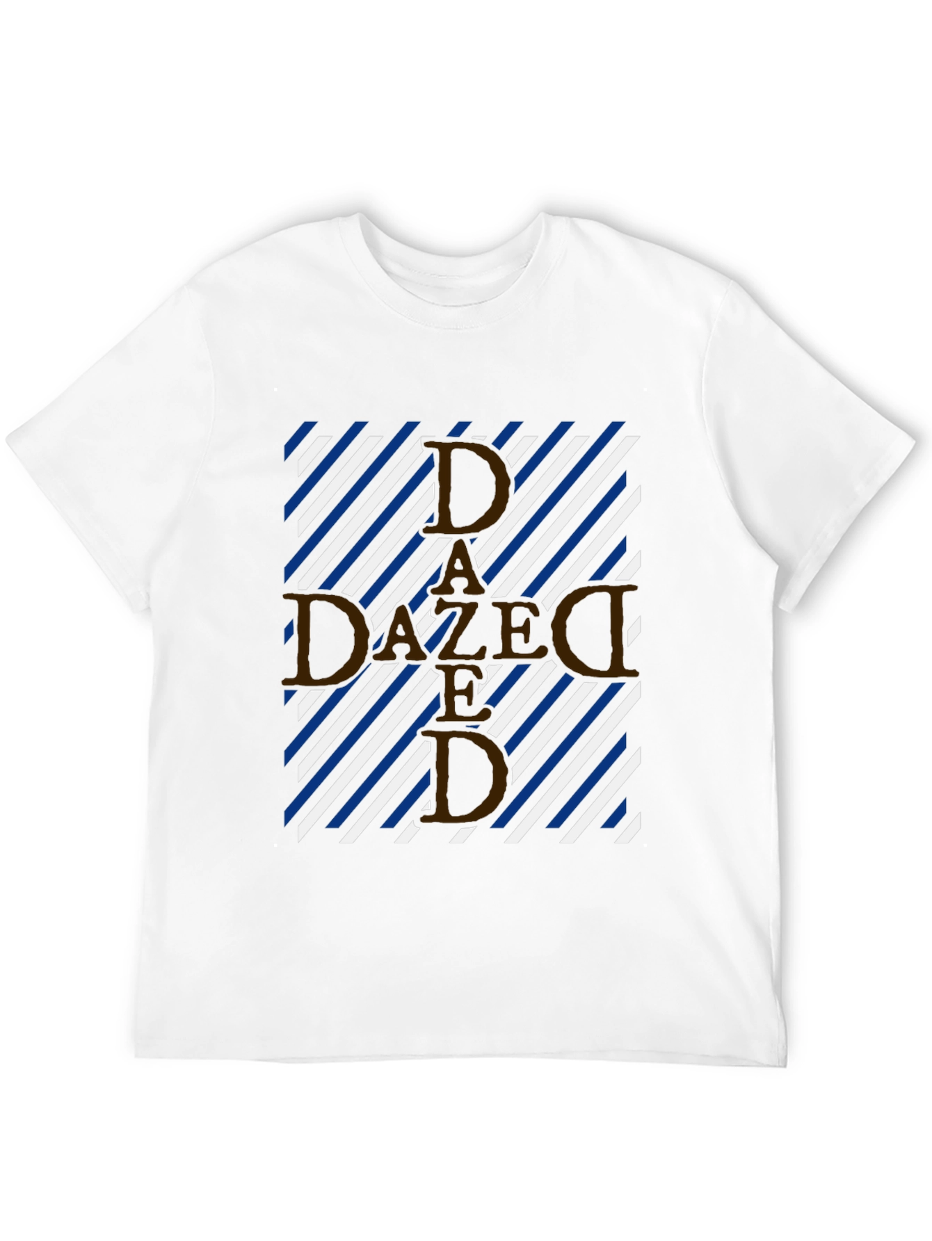 Black Dazed Brown Lettered Graphic Print T-Shirt view 12