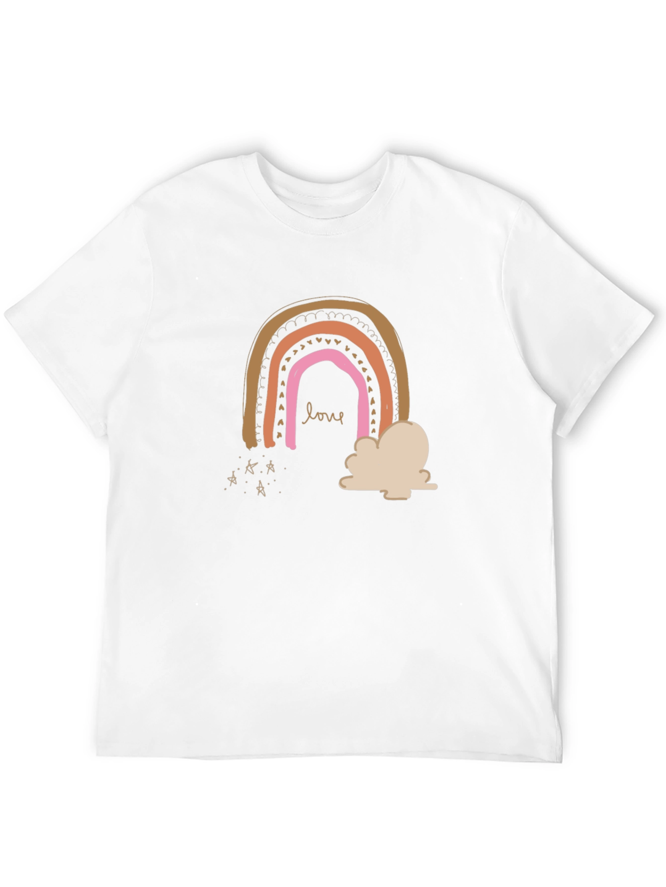 Black Love Rainbow Graphic T-Shirt - Trendy & Stylish view 12