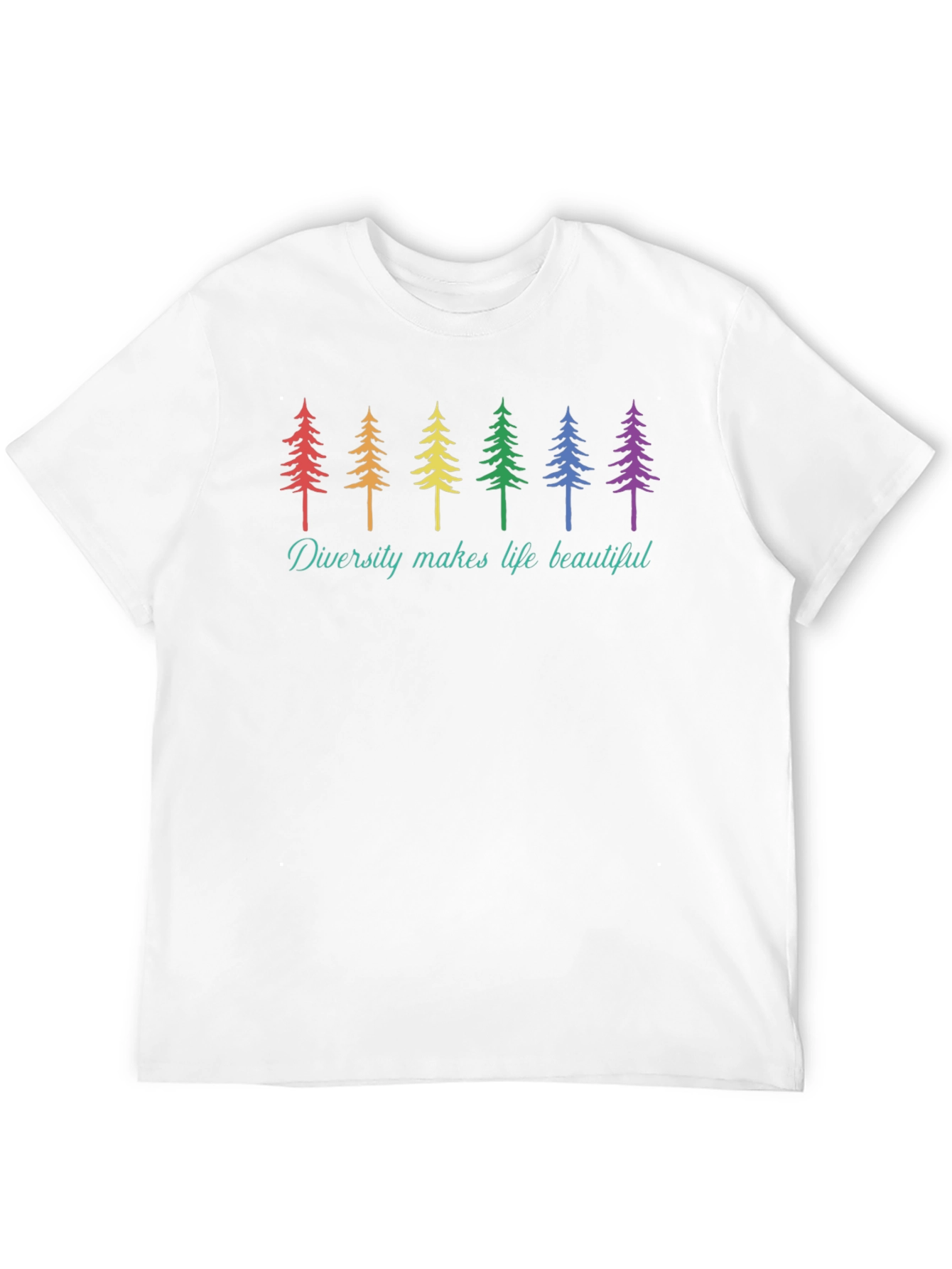 Black Diversity Makes Life Beautiful T-Shirt view 12