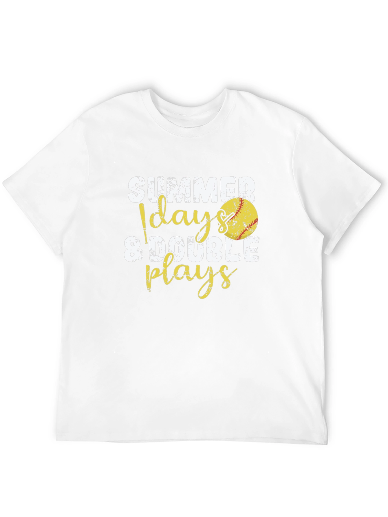 Black Summer Days & Double Plays T-Shirt view 12