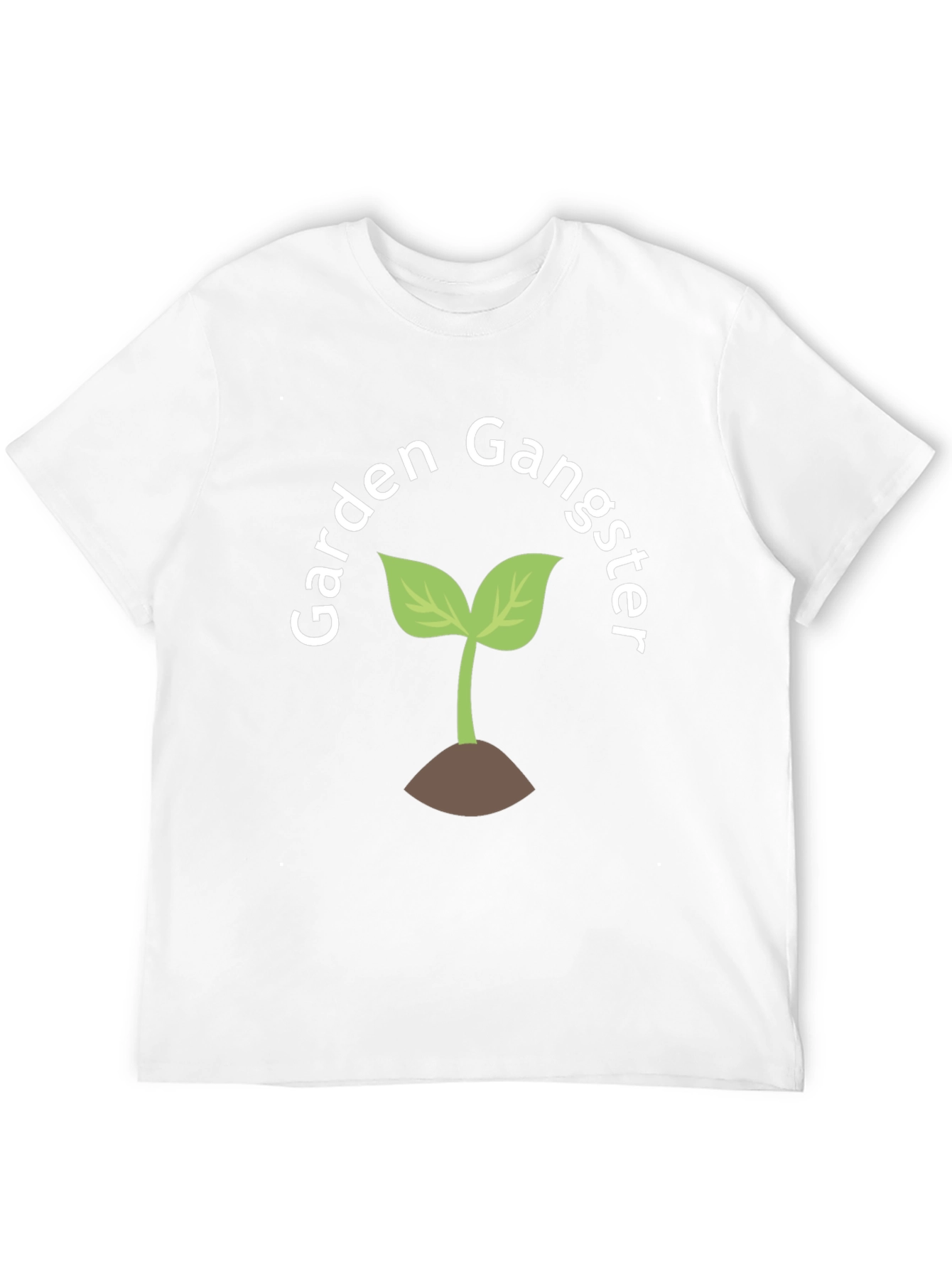 Black Garden Gangster T-Shirt - Funny Gardening Tee view 12