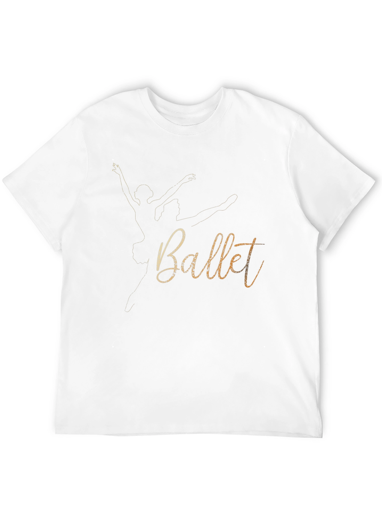 Black Ballet Dancer Graphic T-Shirt - Stylish Black Tee view 12