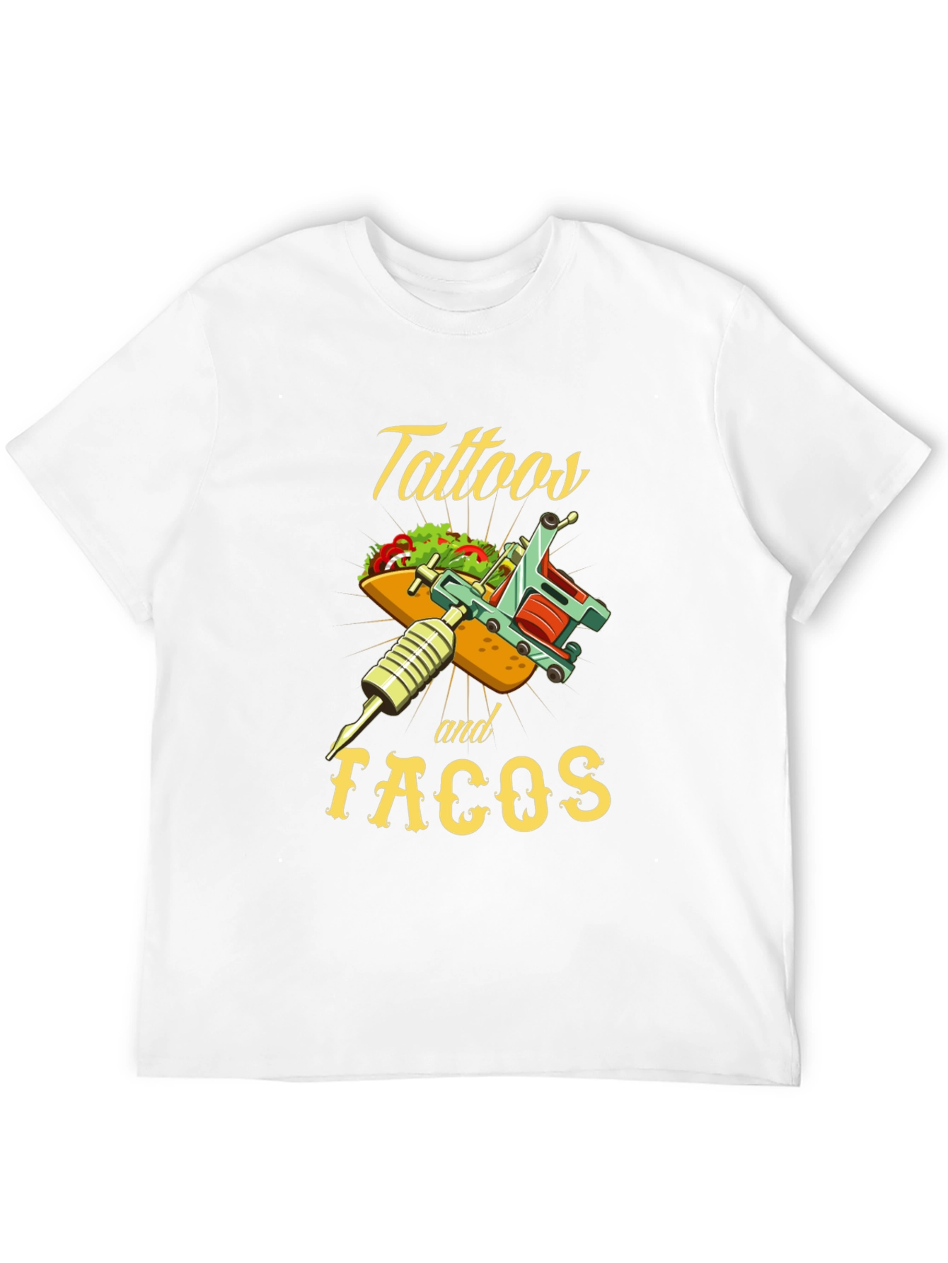 Tattoos and Tacos Graphic Tee - 12