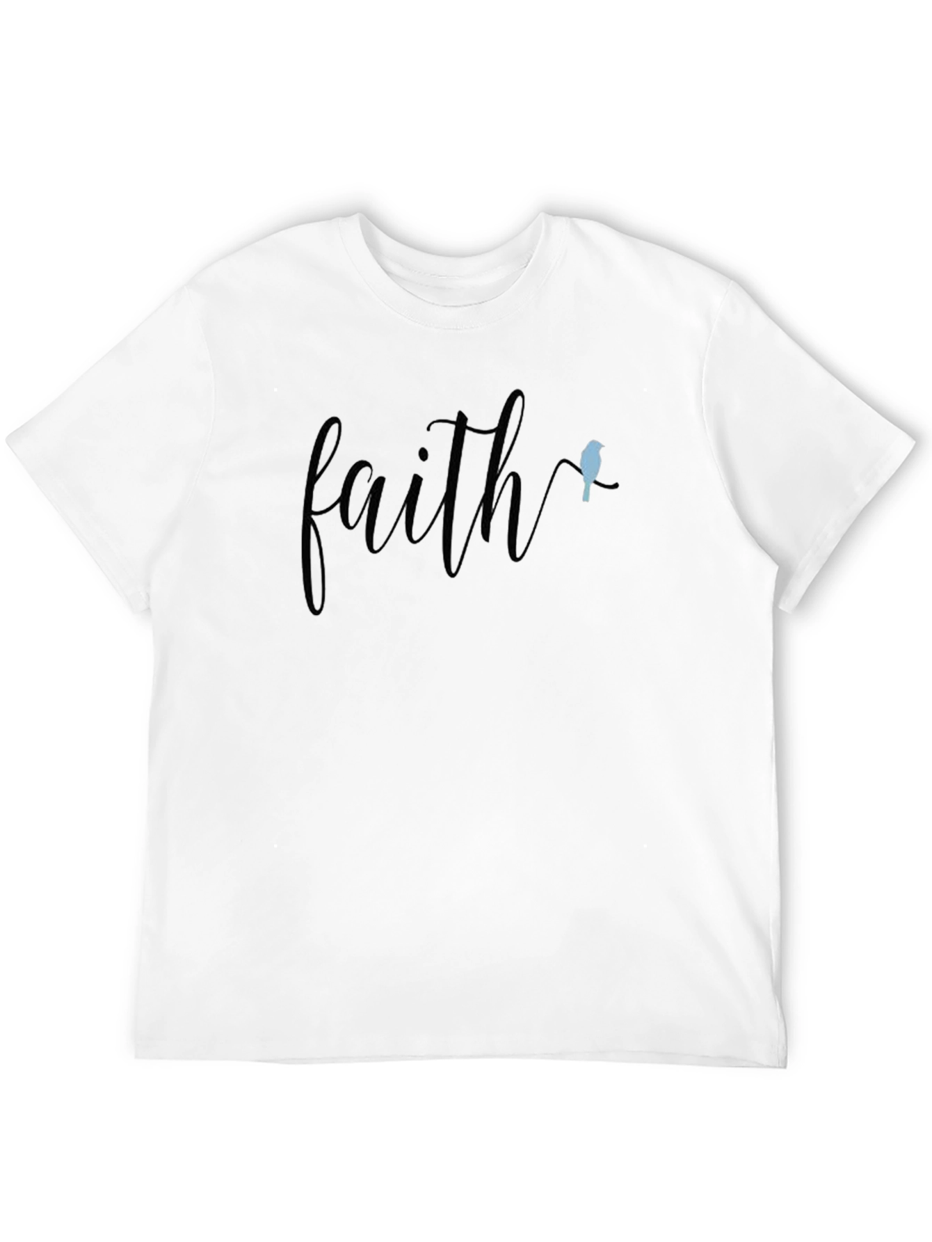 Black Faith Bird T-Shirt - Stylish & Inspiring Design view 12