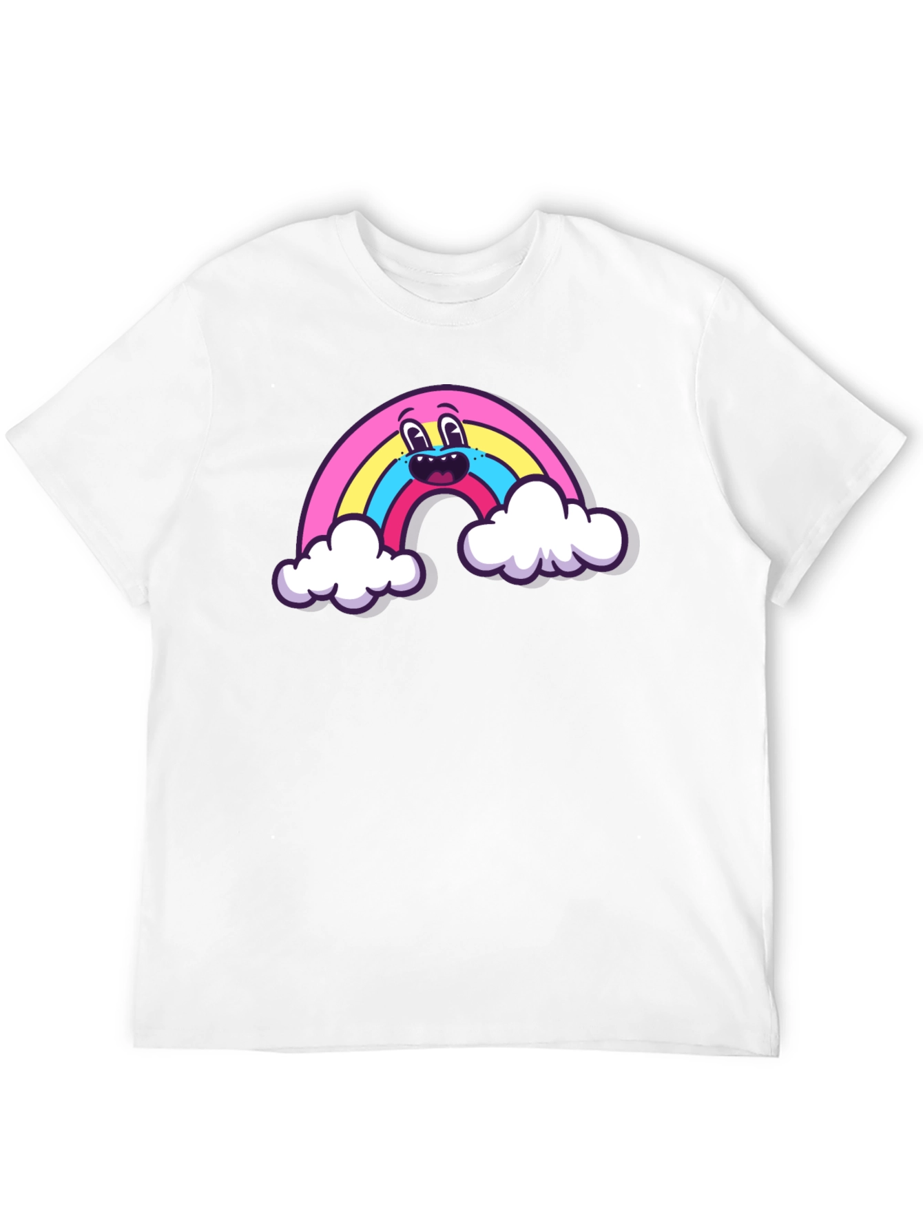 Black Rainbow Graphic T-Shirt view 12