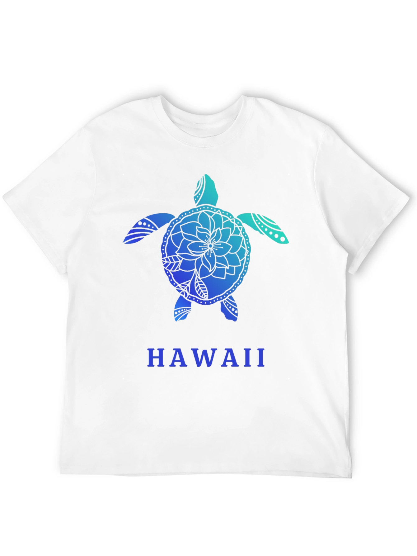 Black Hawaii Turtle Graphic Tee - Black view 12