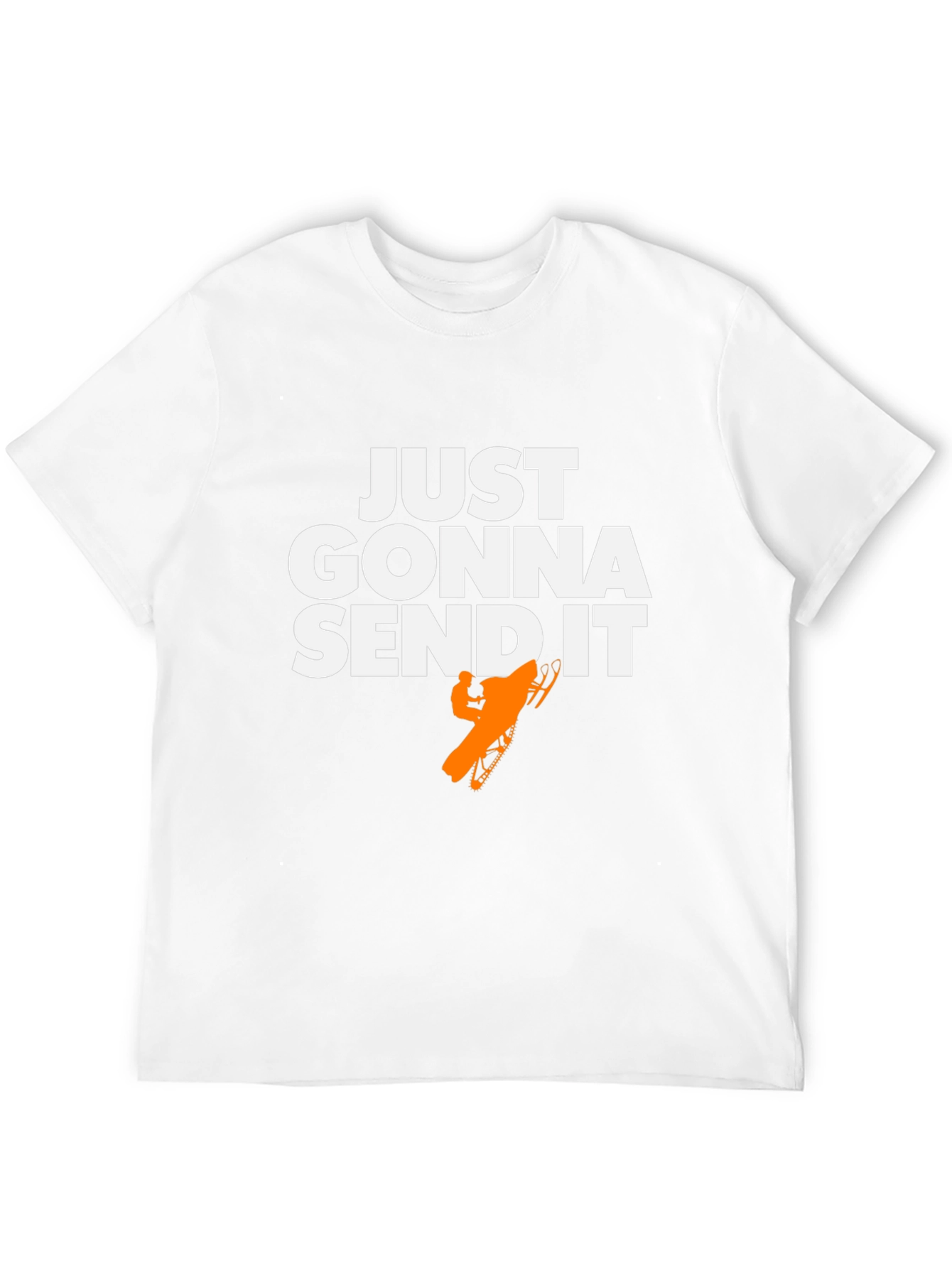 Black Just Gonna Send It Graphic Tee - Black view 12