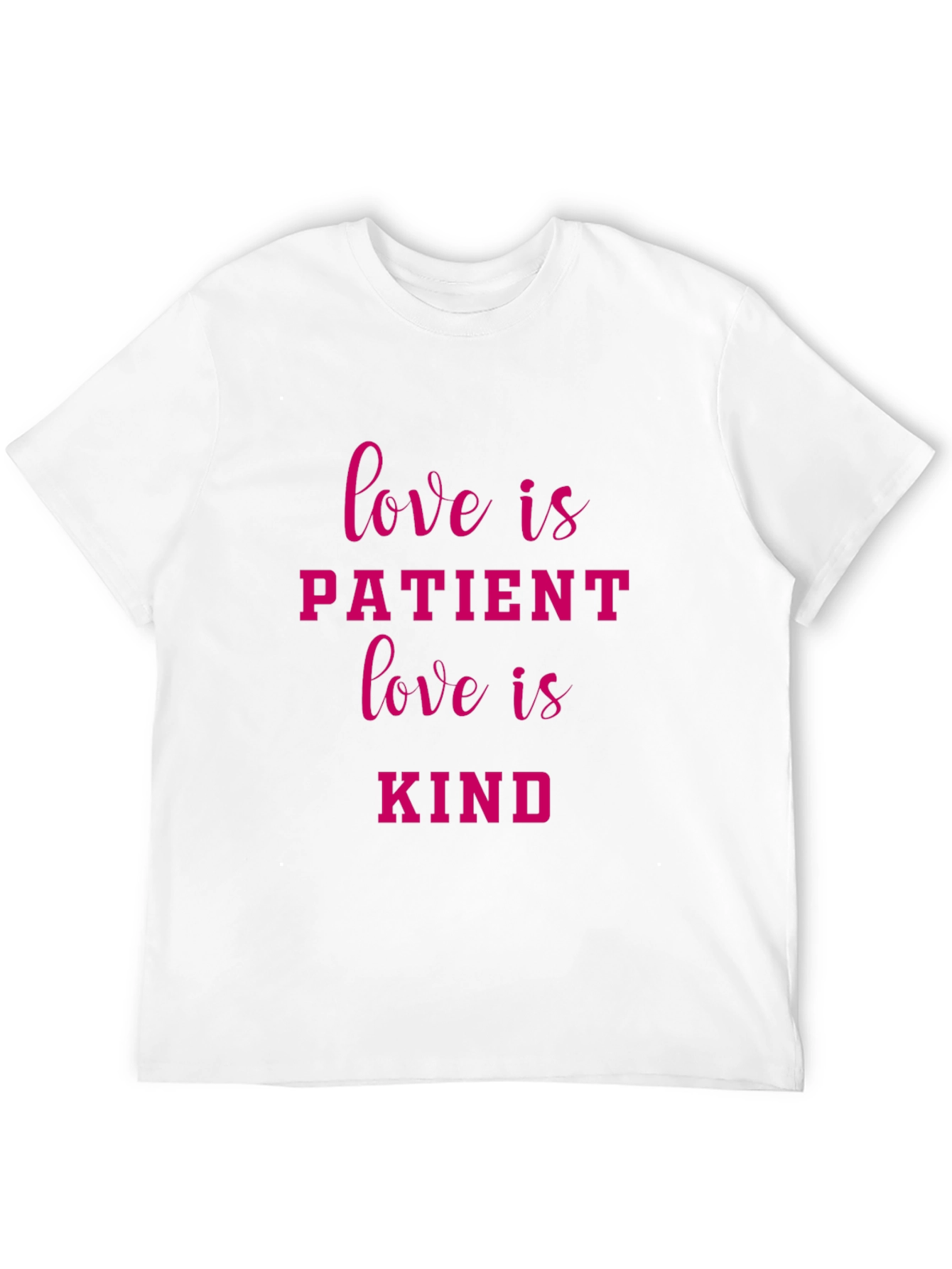 Black Love is Patient Love is Kind Black T-Shirt view 12