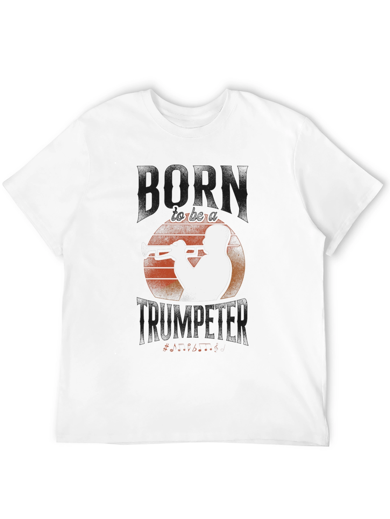 Black Horn Trumpeter Graphic Tee - Black view 12