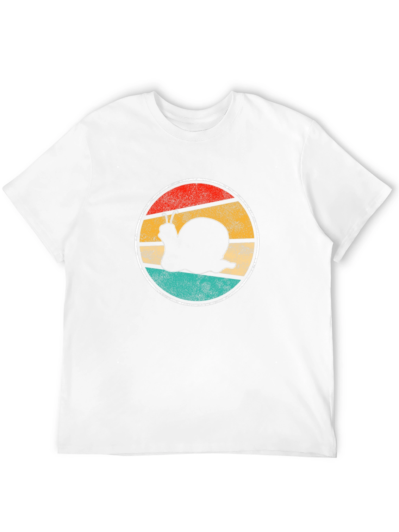 Black Retro Snail Graphic Tee - Unique & Stylish view 12