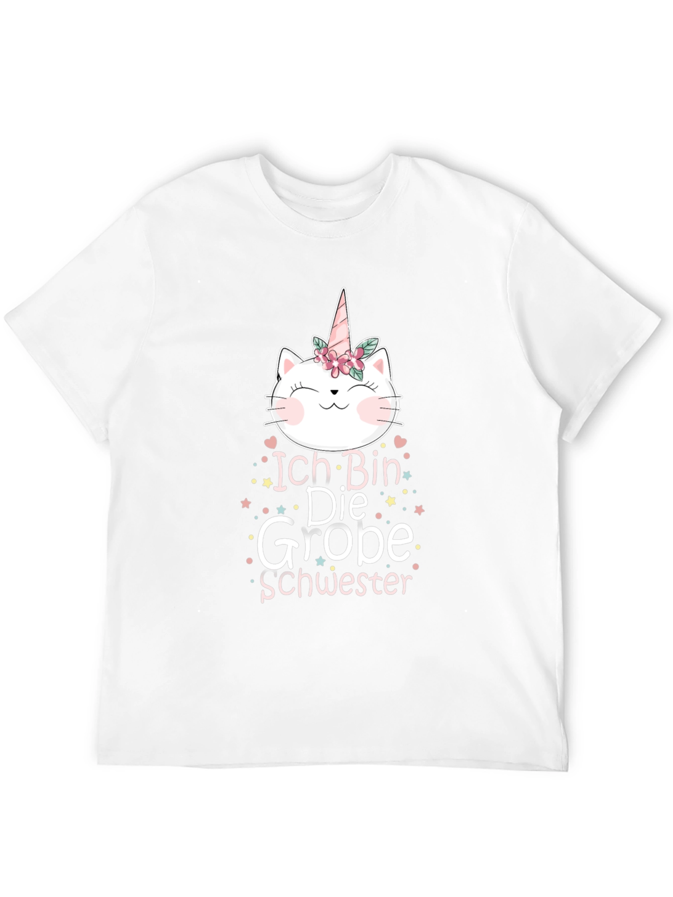 Black Ich Bin Die Große Schwester T-Shirt view 12