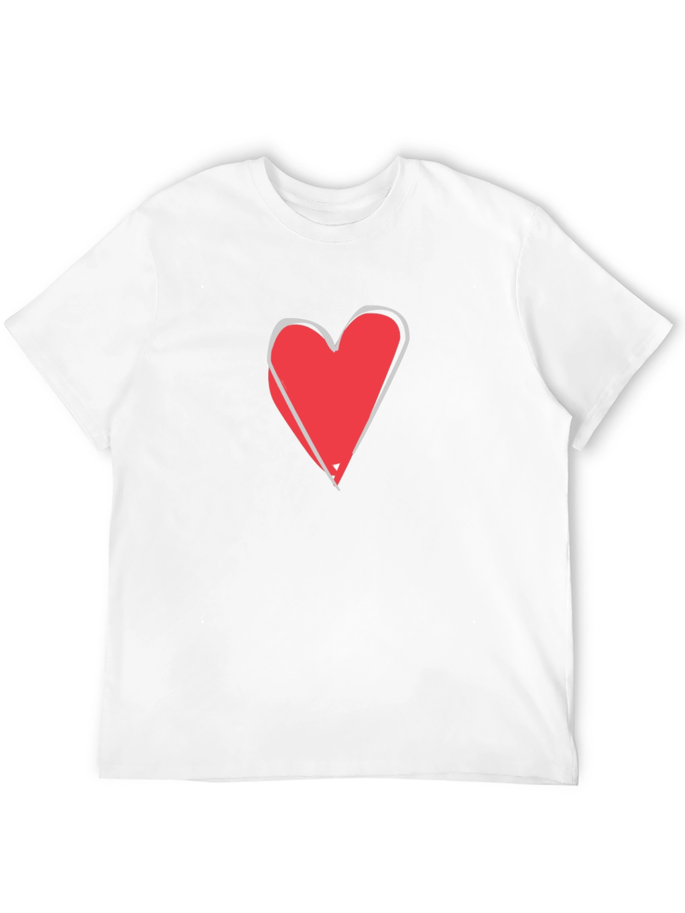 Black Heart Graphic Tee - Stylish Black Cotton T-Shirt view 12