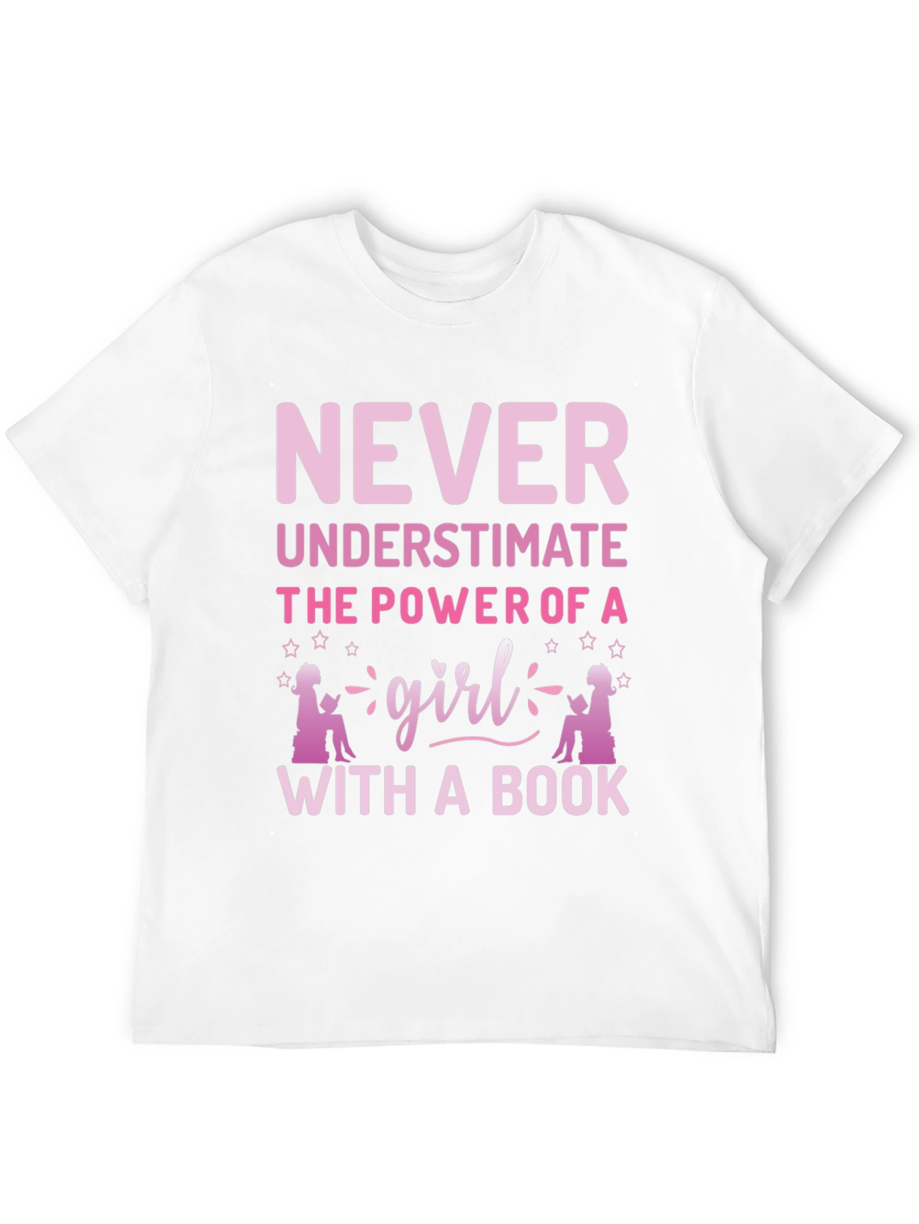 Black Never Underestimate Girl Book T-Shirt view 12