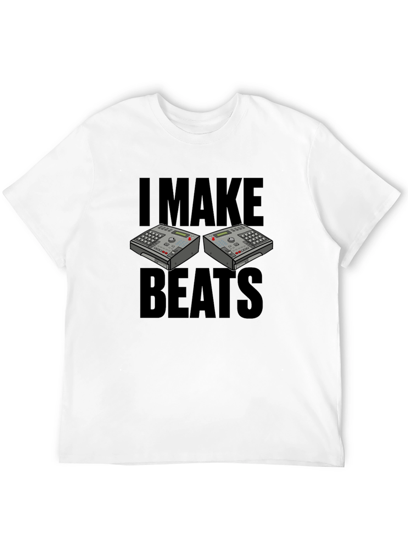 Black I Make Beats T-Shirt - Music Producer Tee view 12