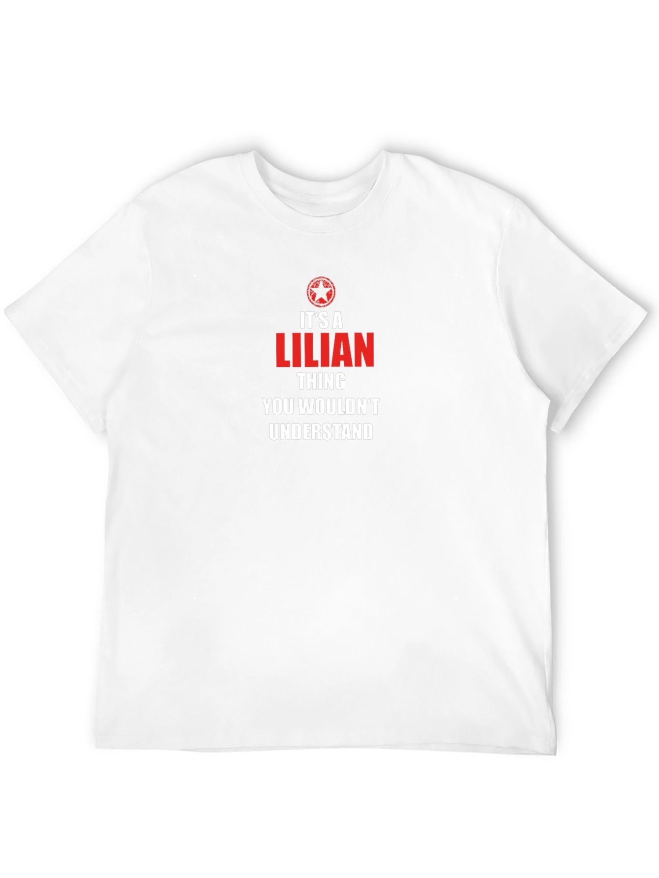 Black It's a Lilian Thing T-Shirt view 12