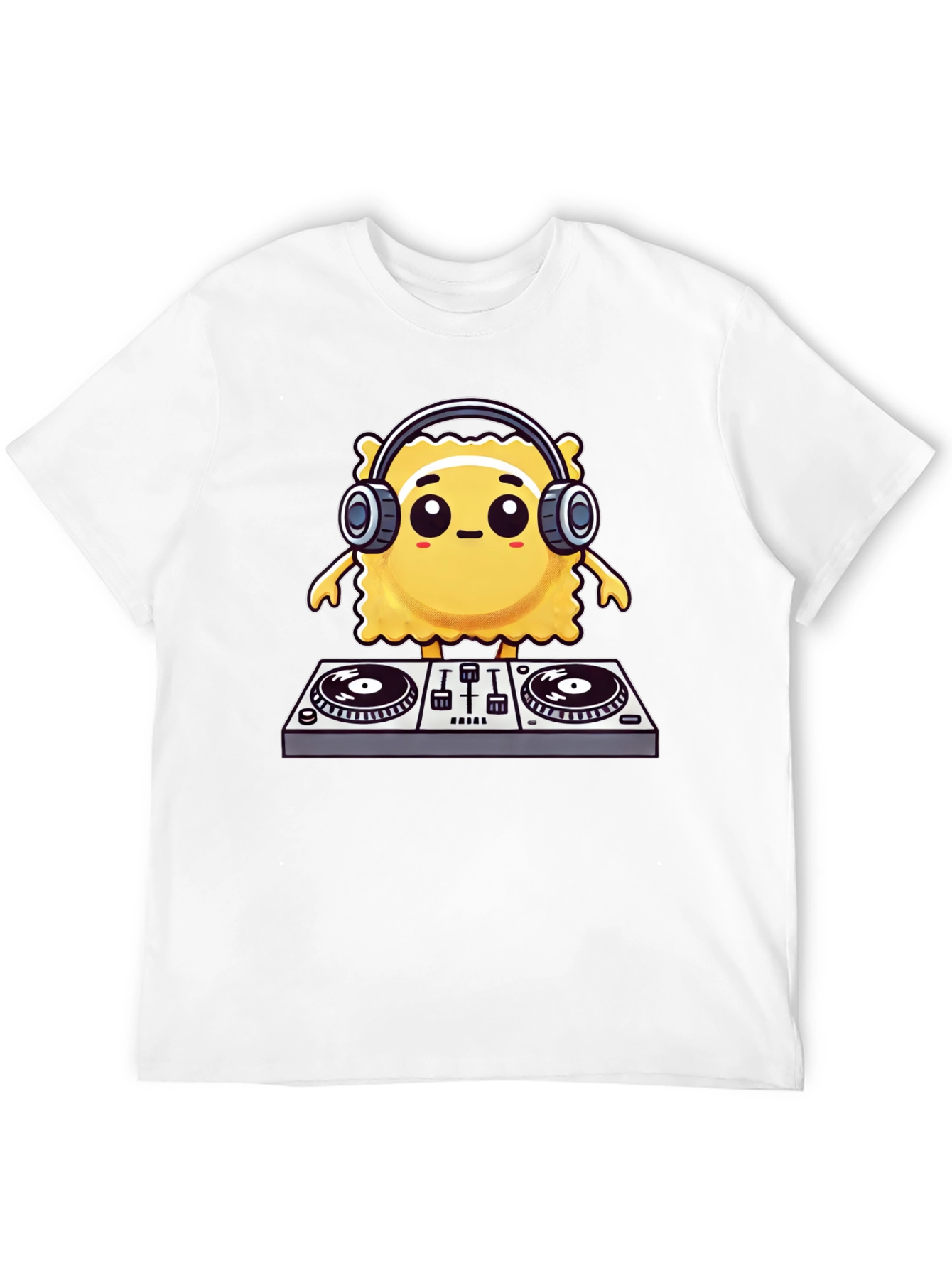 DJ Ravioli T-Shirt - Funny Foodie Graphic Tee - 12