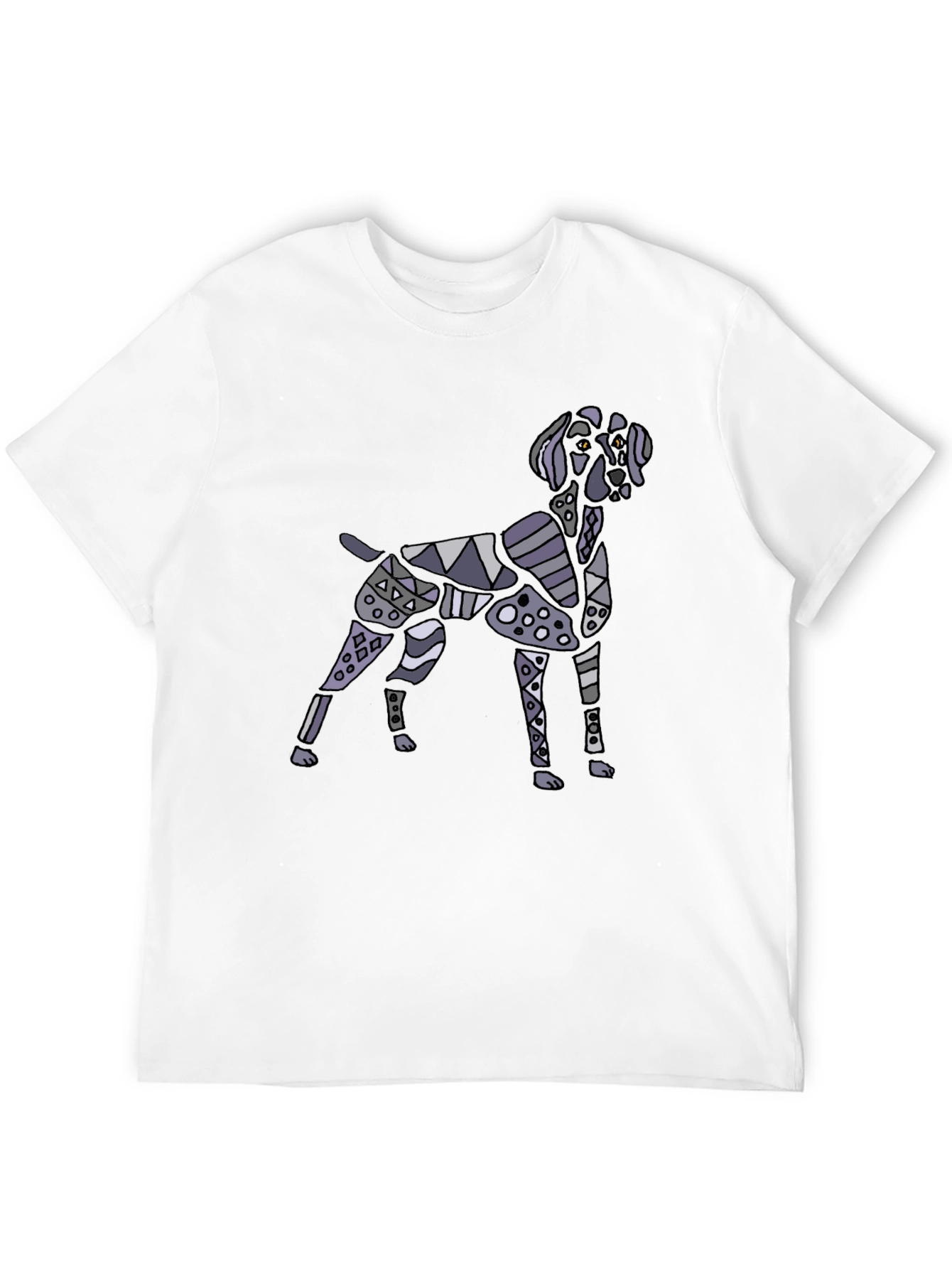 Black Dog Graphic Print Black T-Shirt view 12
