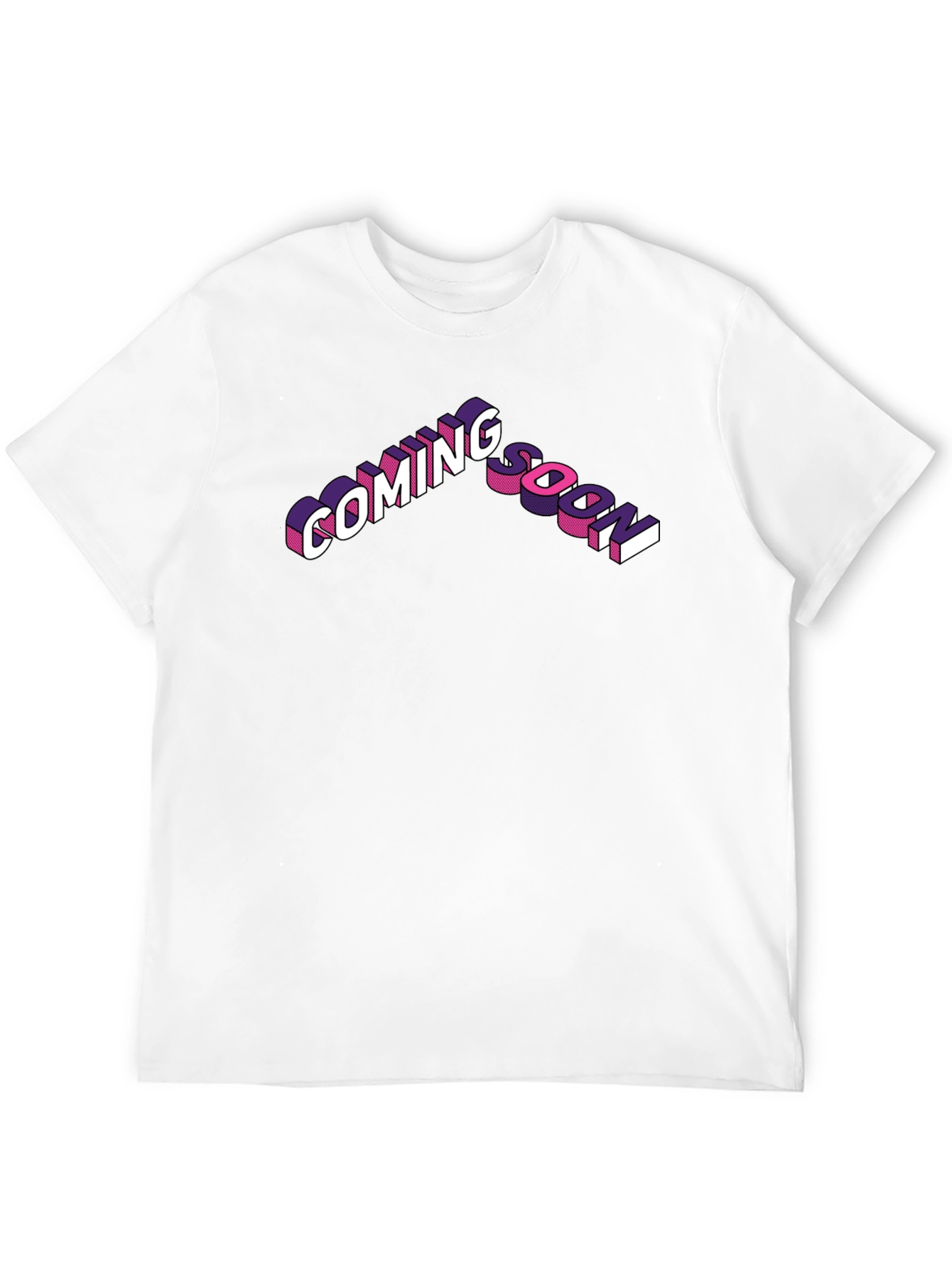 Black Coming Soon Graphic T-Shirt view 12